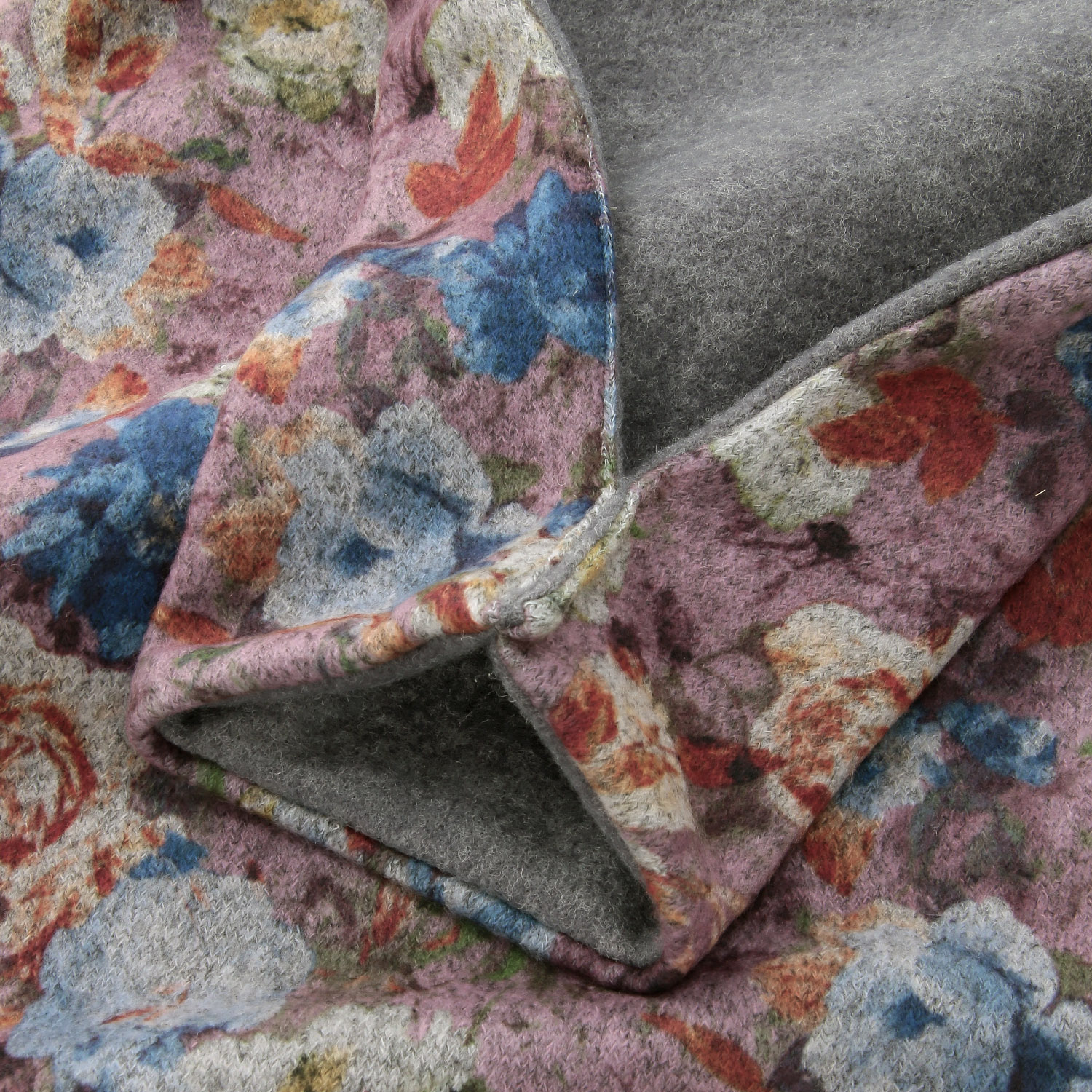 日本製 フラワー柄差込マフラー - 画像6