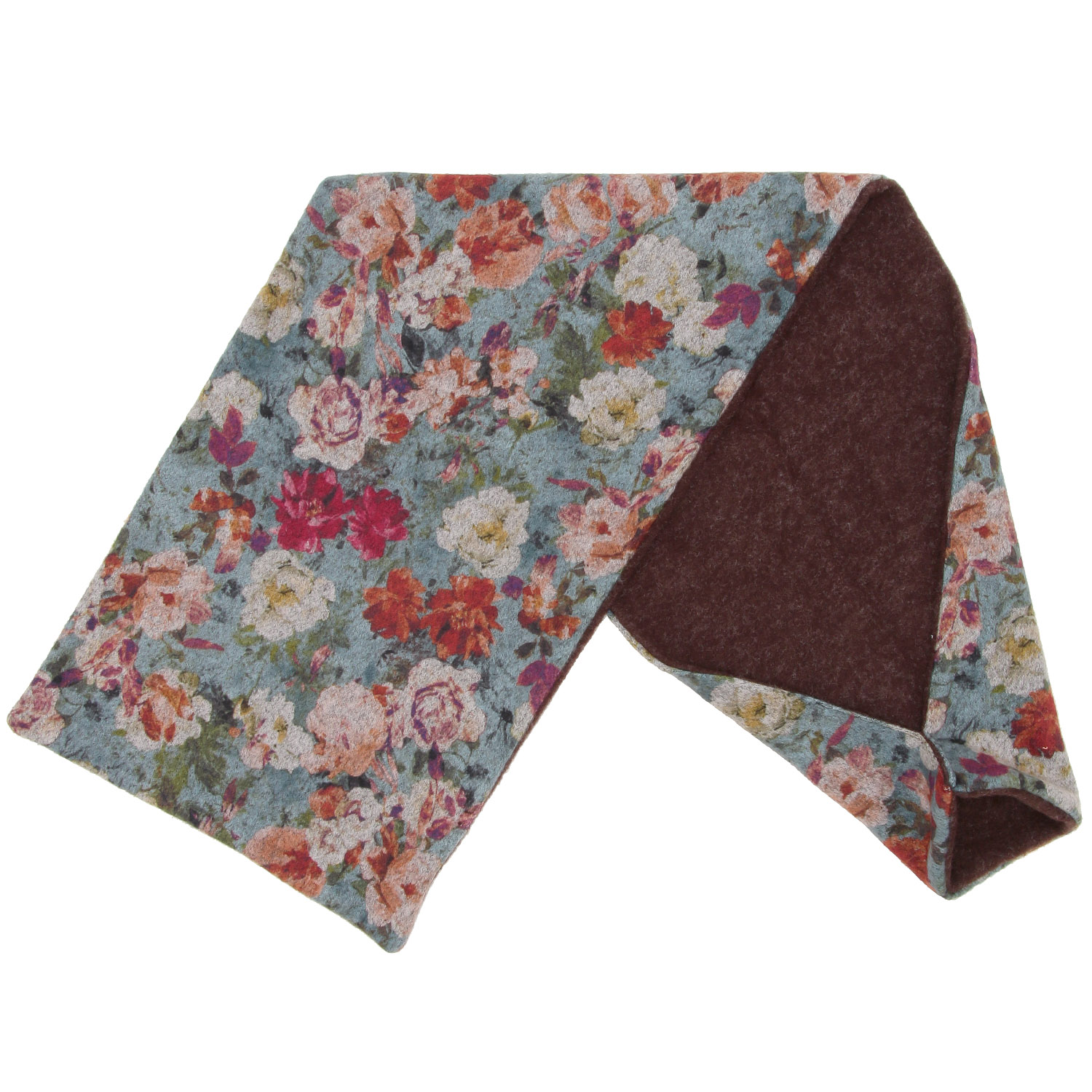 日本製 フラワー柄差込マフラー - 画像8