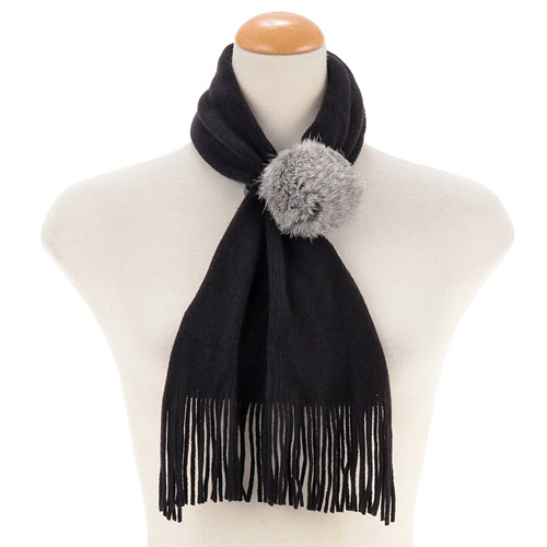 【ピンク、パープル、オレンジ、ライトグリーン終了】日本製 ソフトアクリルマフラー - 画像3