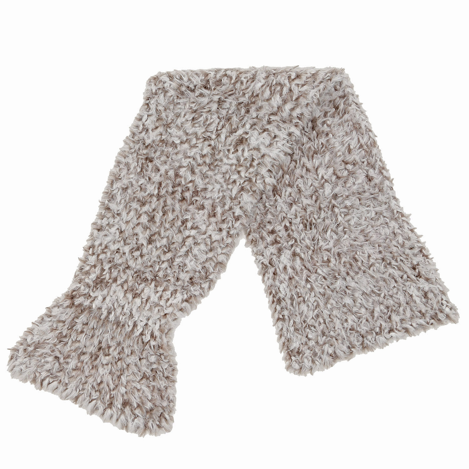 フェザーヤーンMIXカラークロスマフラー - 画像3