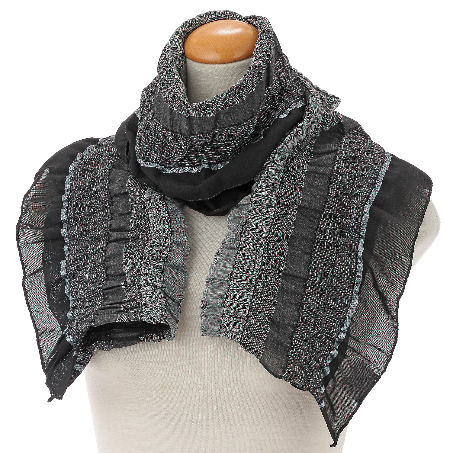 イタリア製 シャーリングストール - 画像2