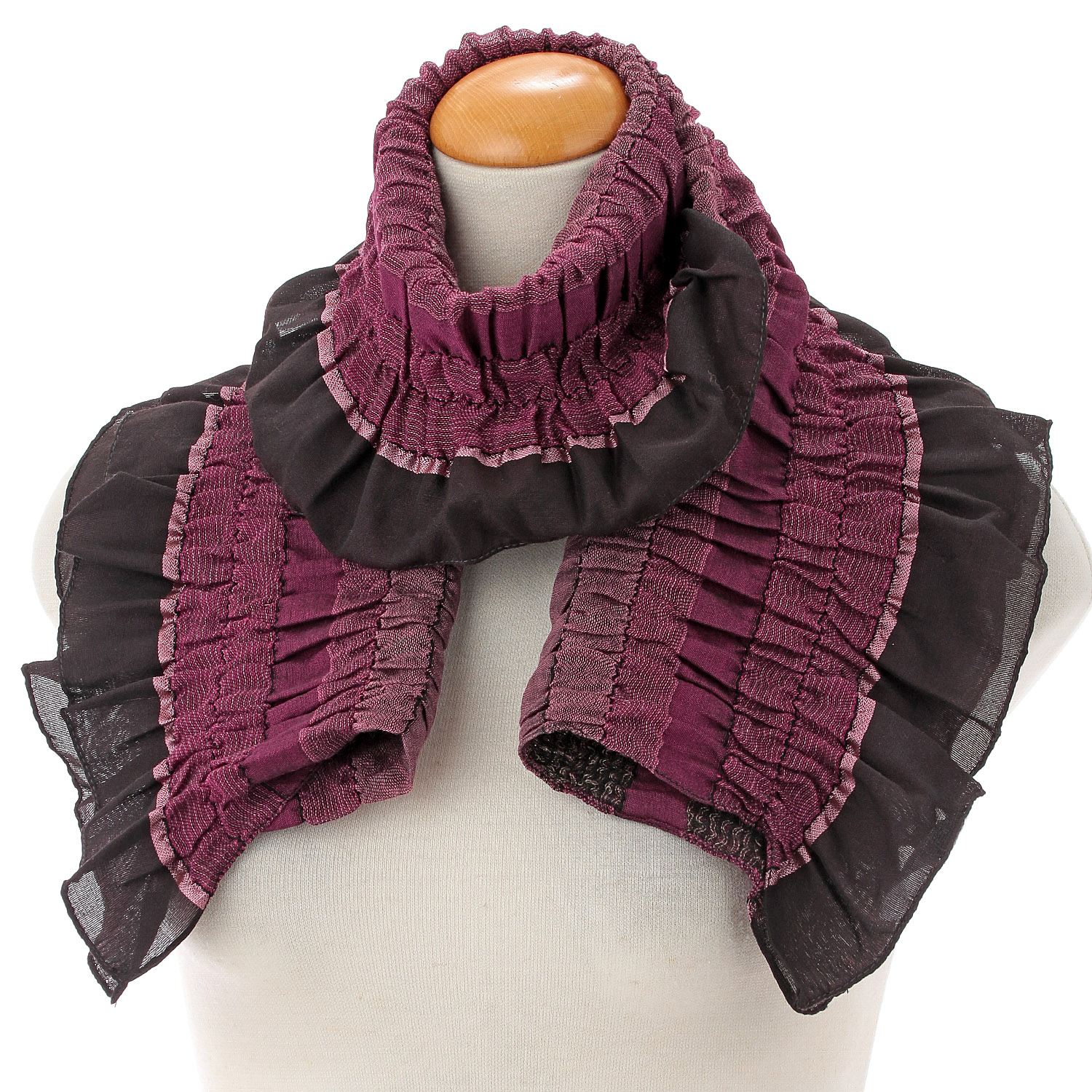 イタリア製 シャーリングストール - 画像1