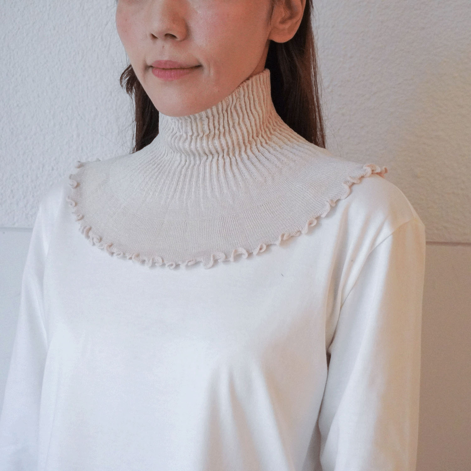 日本製 ハイネックウォーマー - 画像5