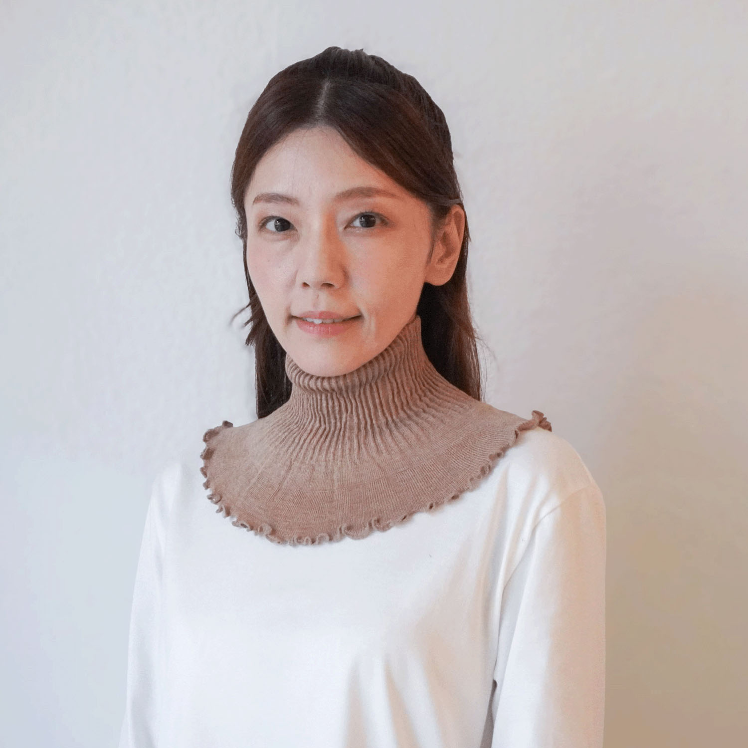 日本製 ハイネックウォーマー - 画像1