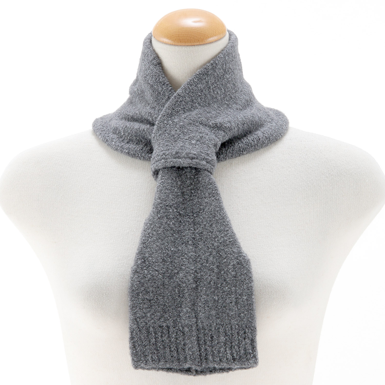 日本製 筒形差込みマフラー 木調 - 画像2