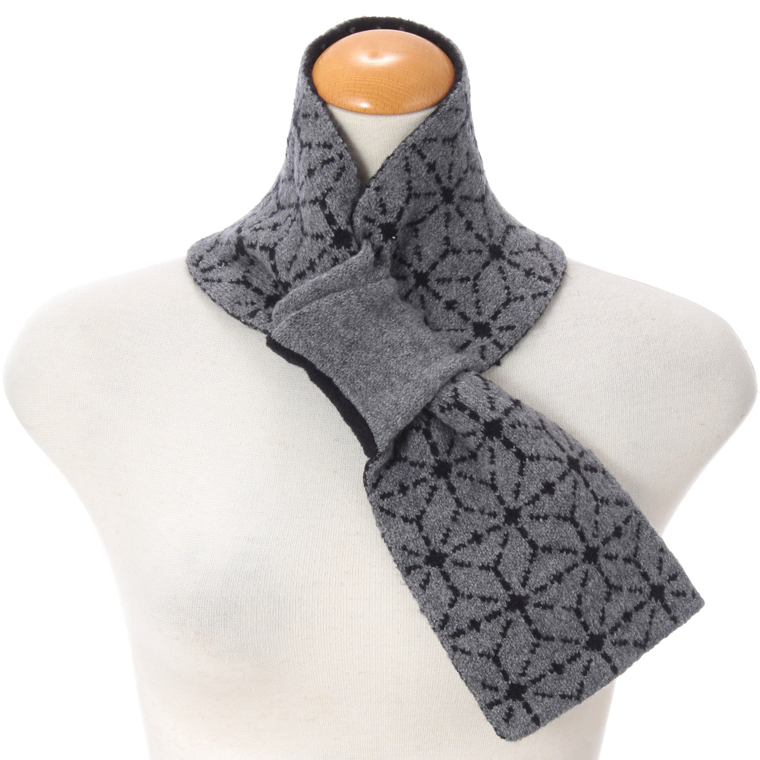 日本製 差し込みマフラー 麻の葉 - 画像2