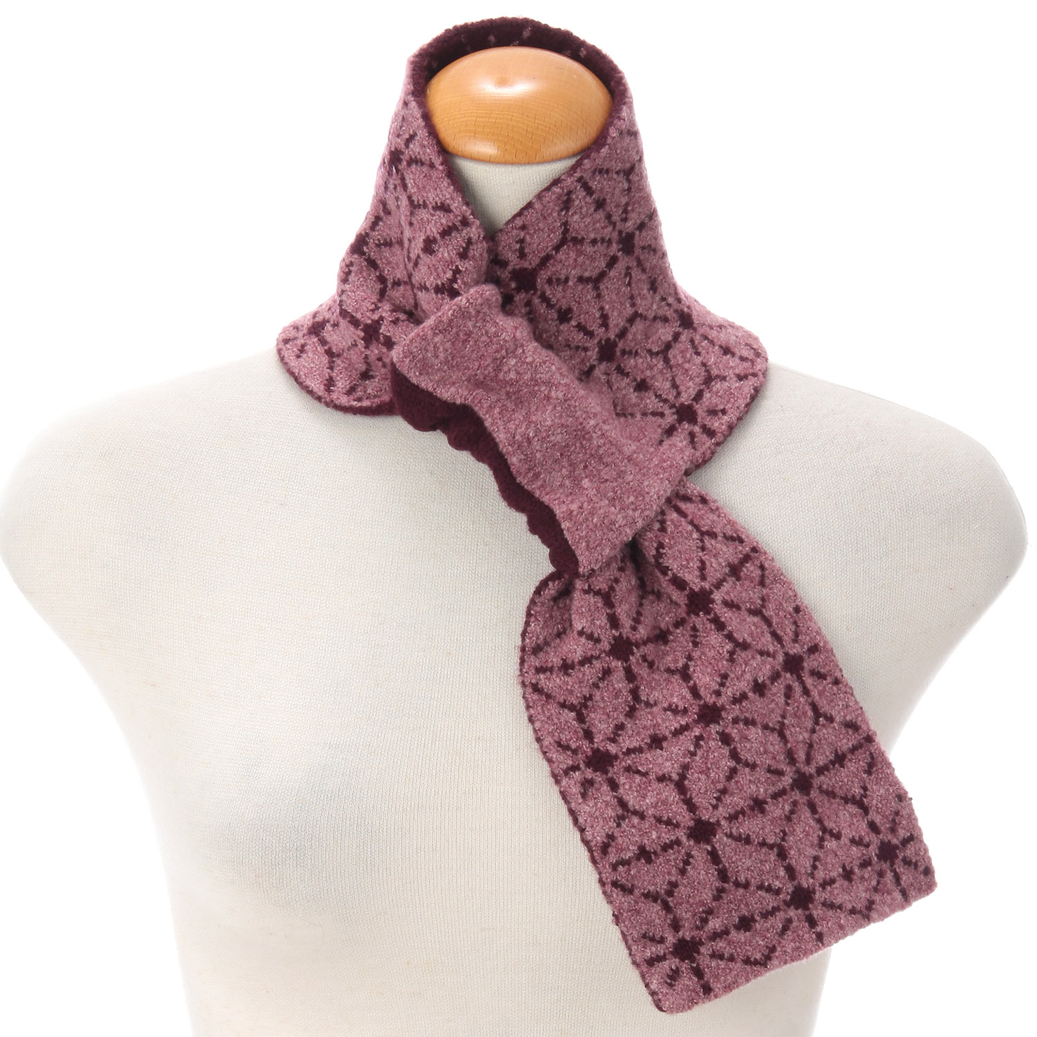 日本製 差し込みマフラー 麻の葉 - 画像6