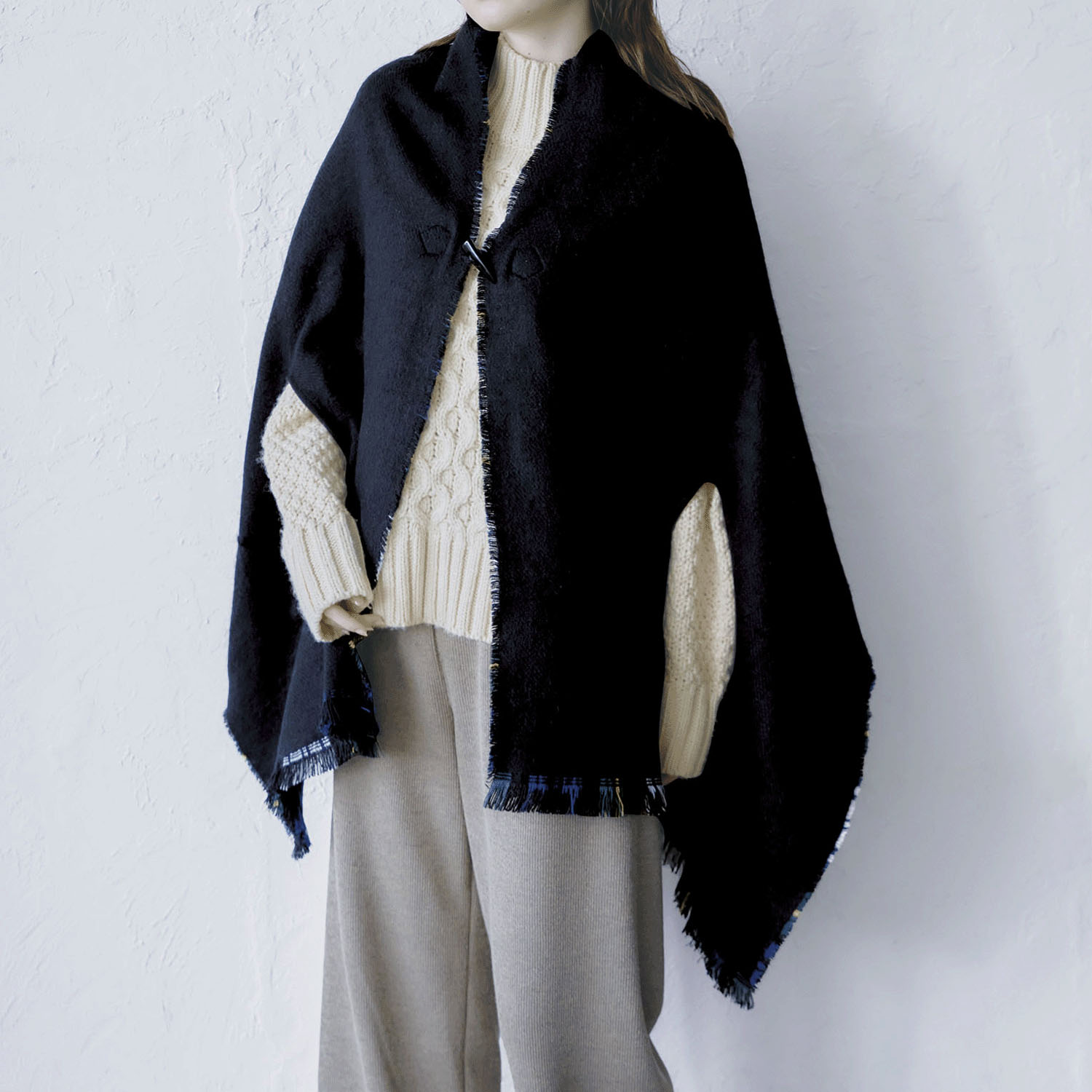 2WAYリバーシブルケープストール - 画像14