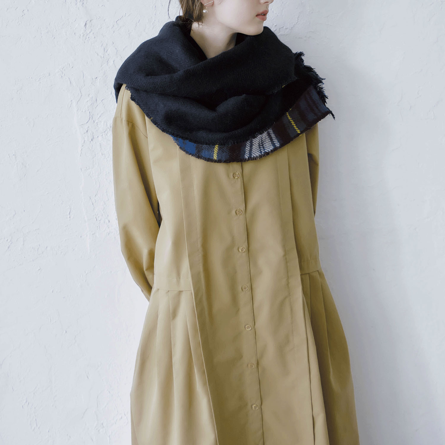 2WAYリバーシブルケープストール - 画像16