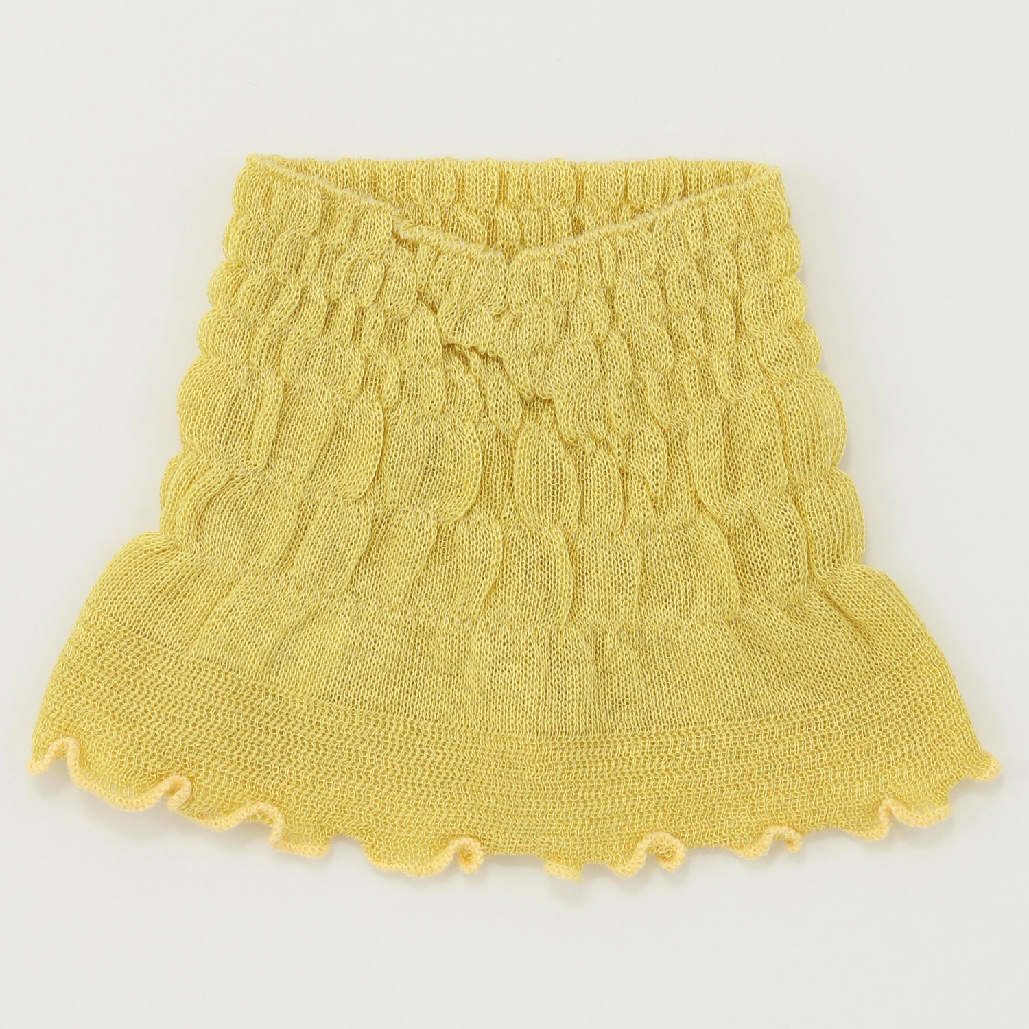 レーヨンシルクフリルネックカバー - 画像6