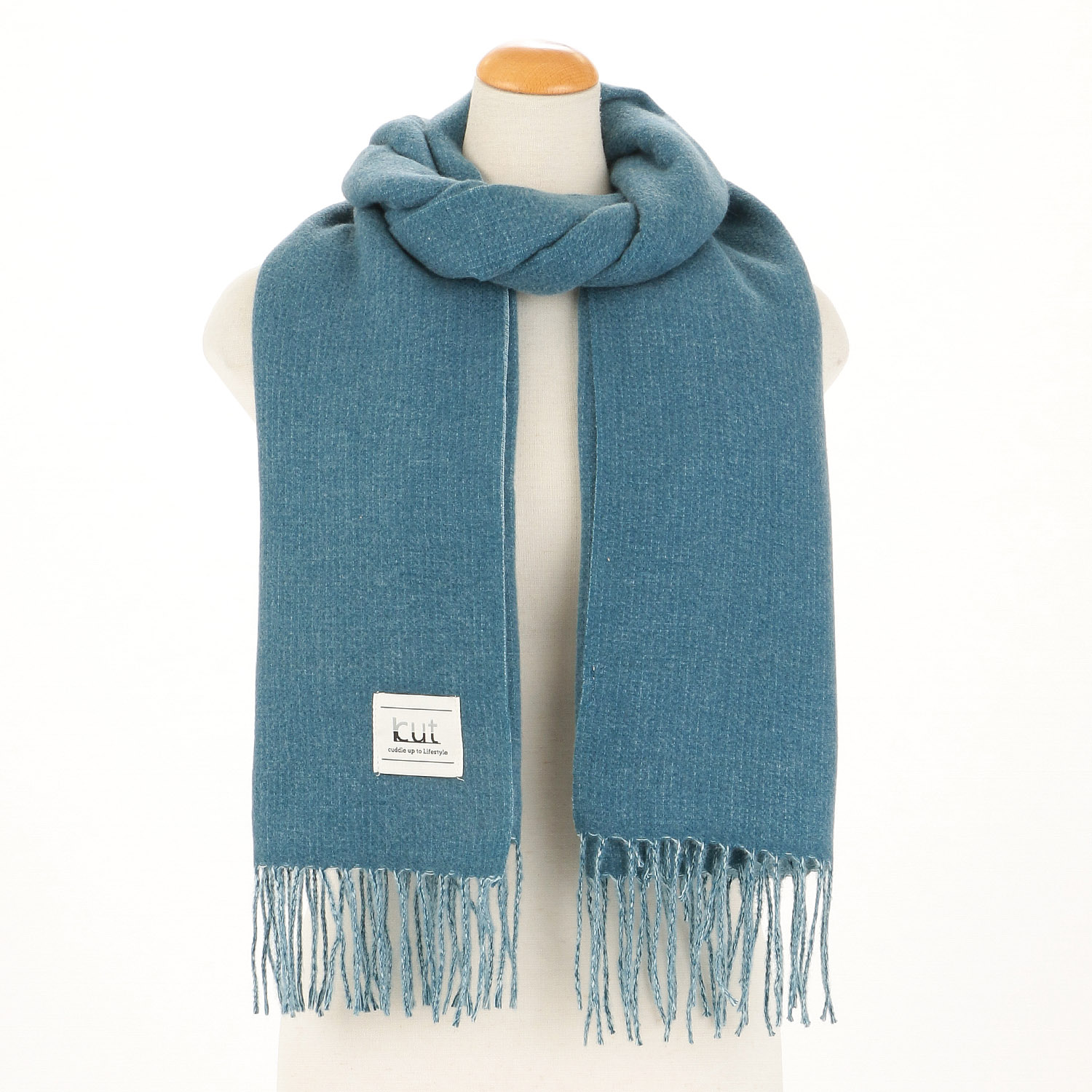 リバーシブル大判ストール - 画像1