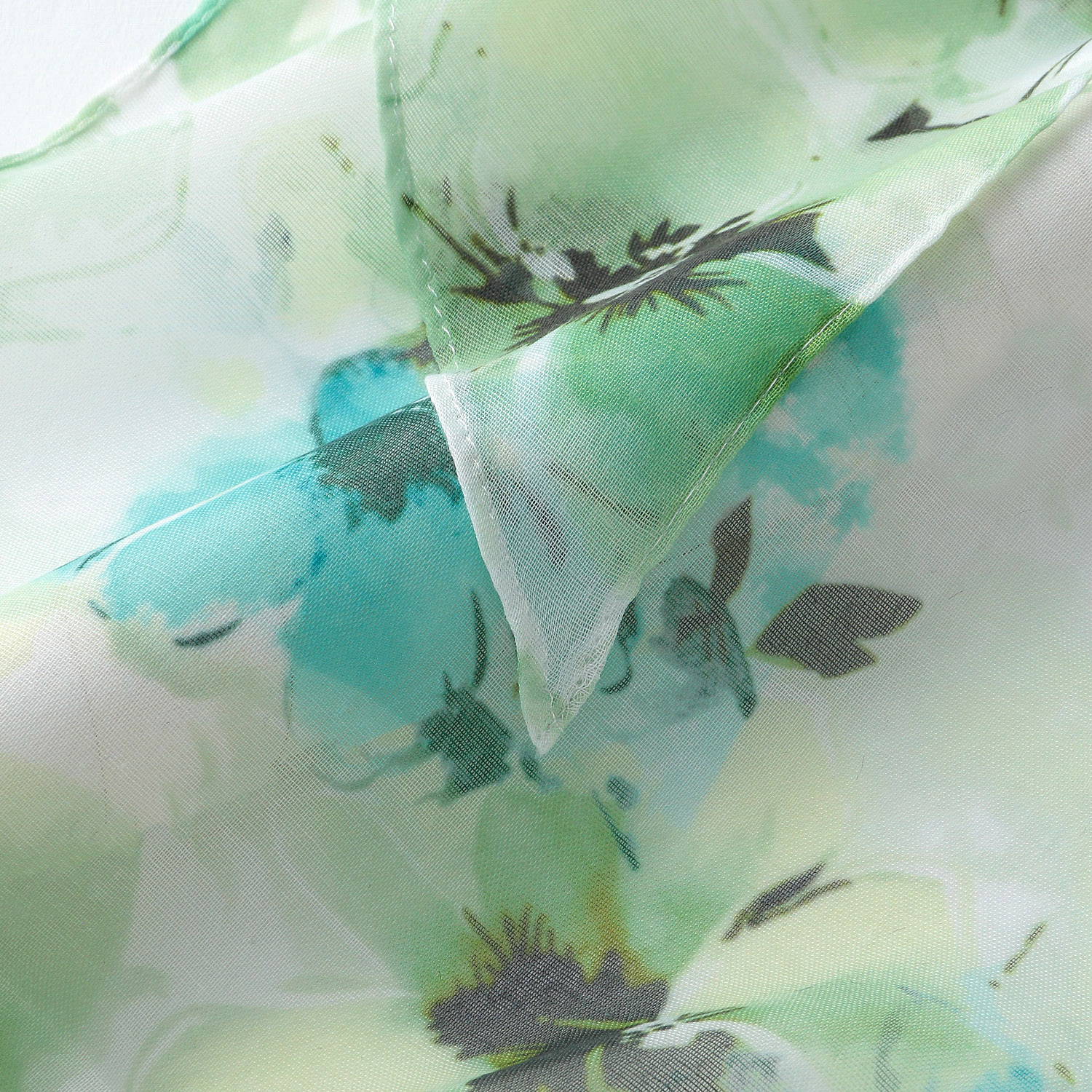 花柄剣先ストール - 画像5