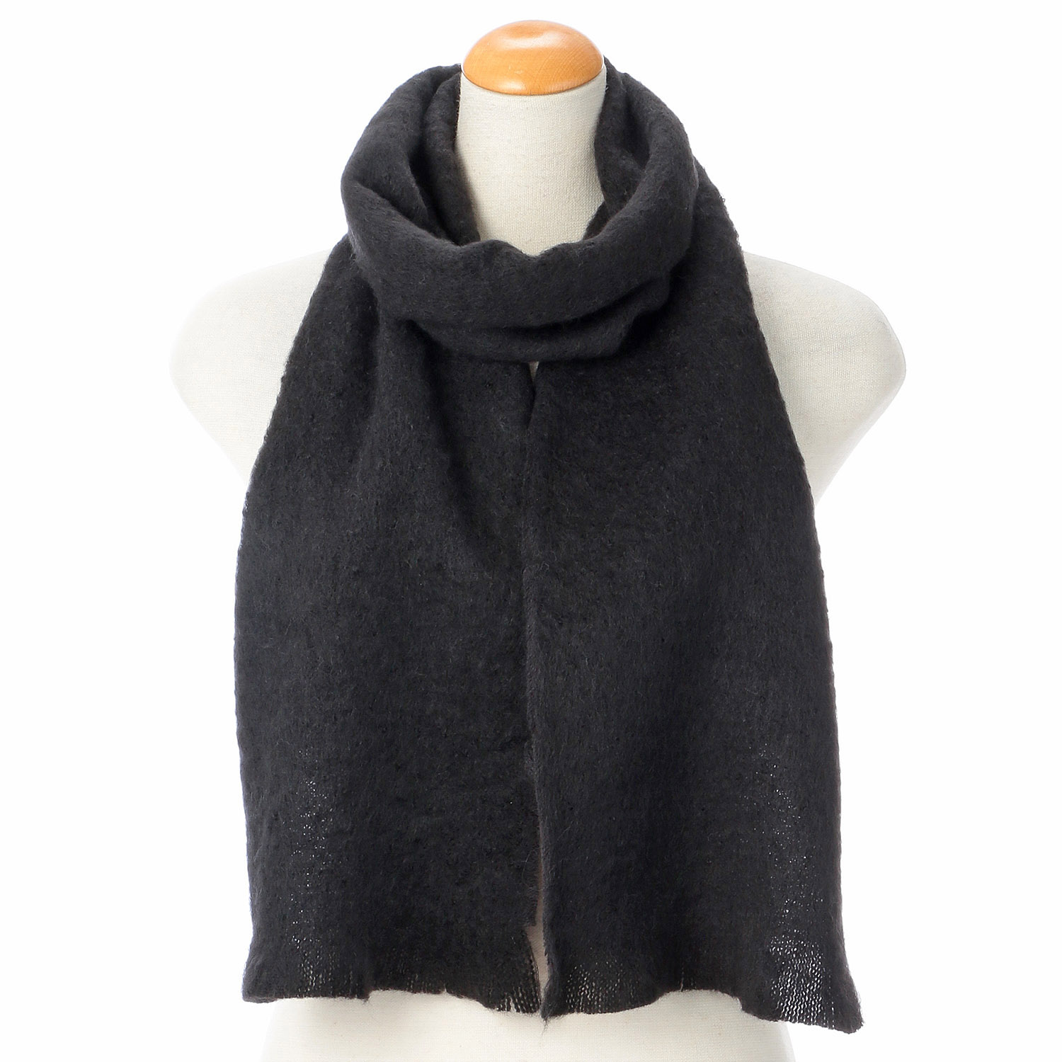 太糸無地マフラー クラカーボ - 画像2