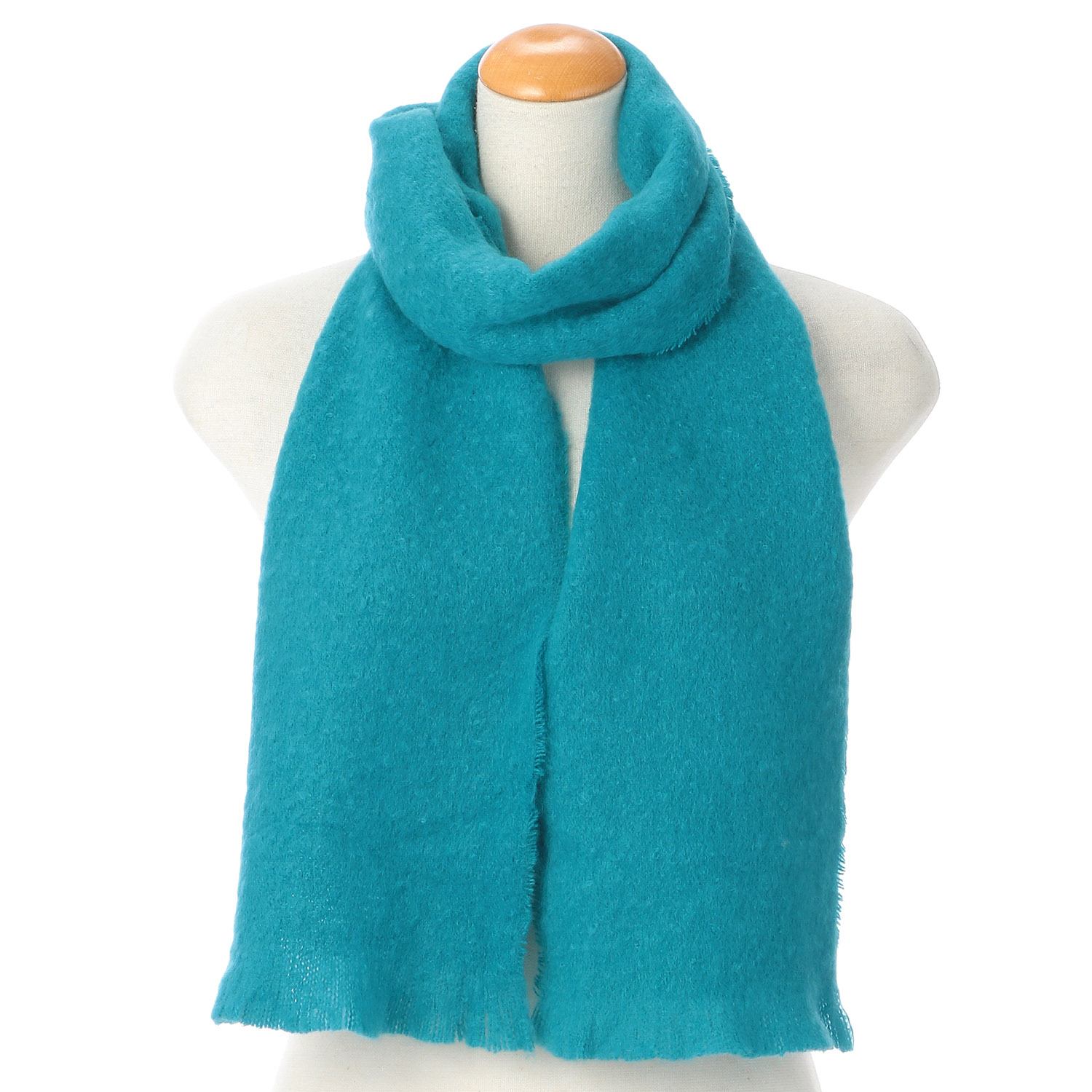 太糸無地マフラー クラカーボ - 画像1