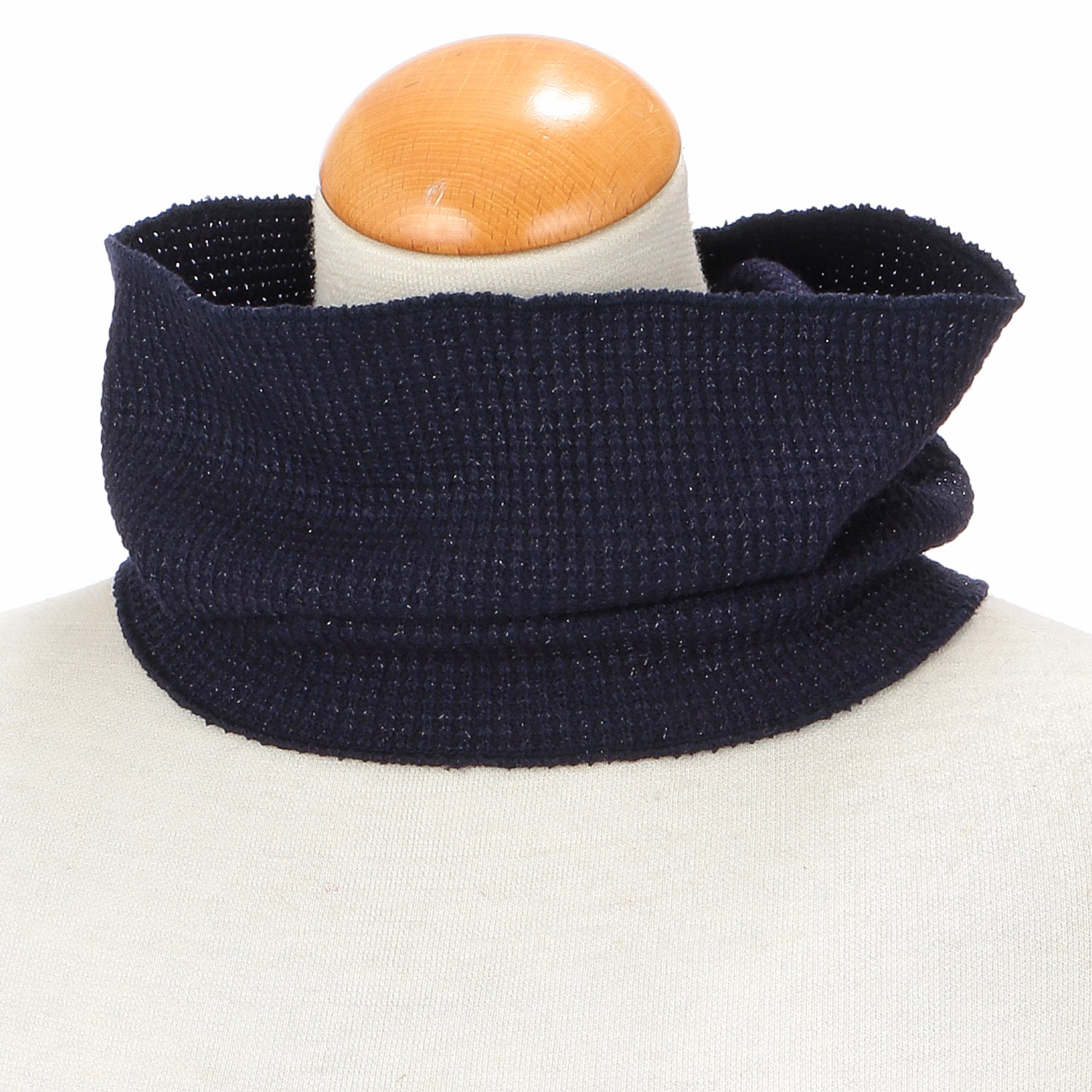 ラメワッフルネックウォーマー - 画像7