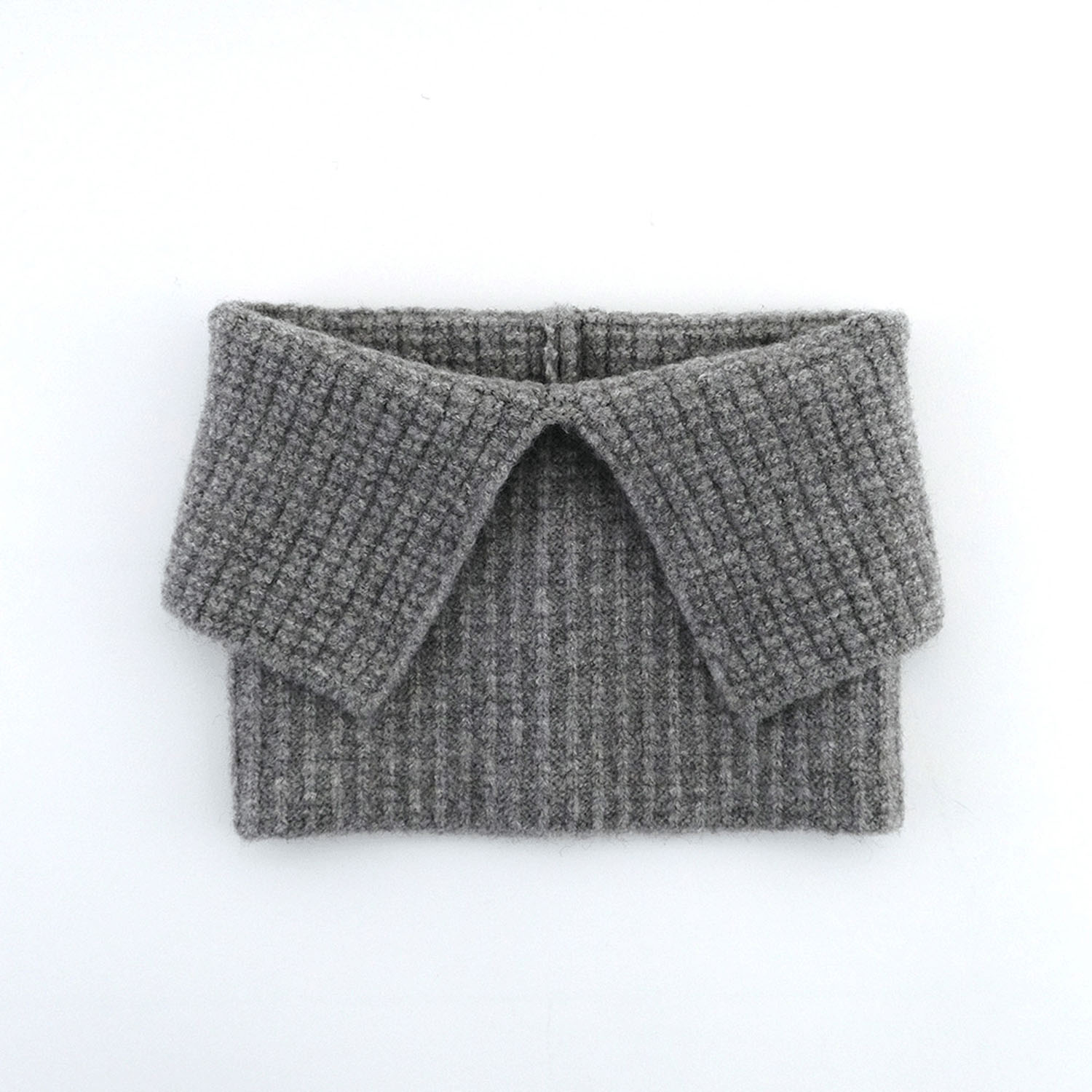 アレンジ自在 つけ襟風にも楽しめるショートスヌード - 画像12