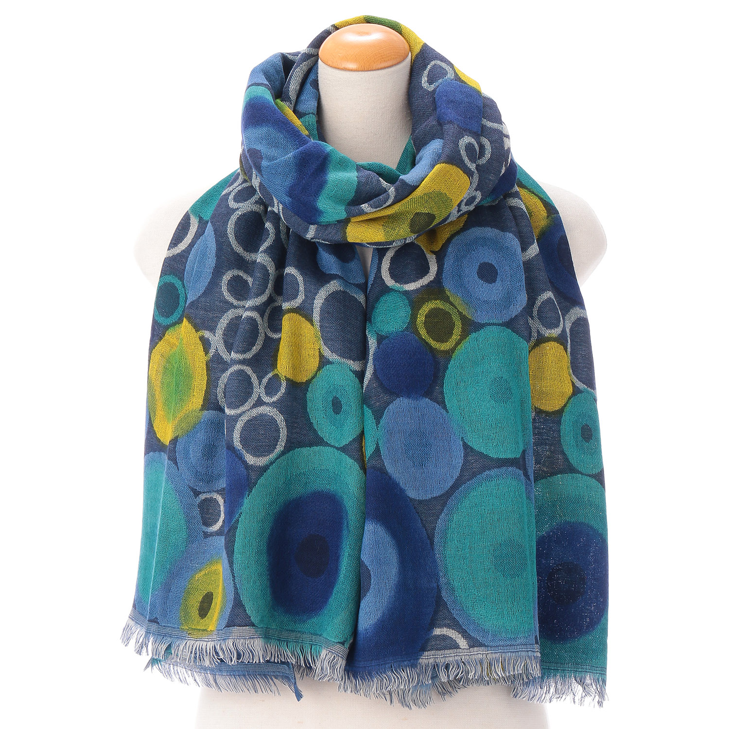 インド製 ウールショール - 画像1