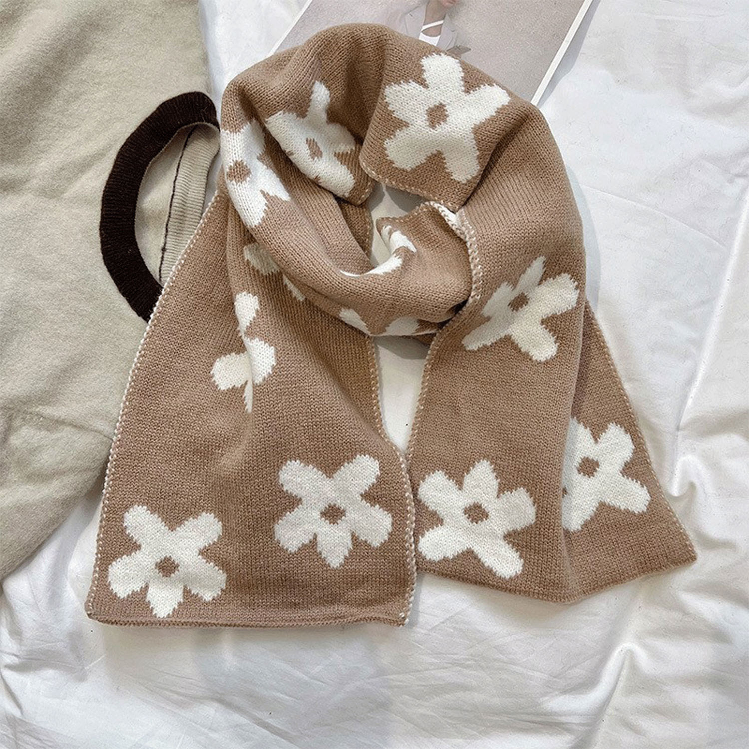 ブラワーニットマフラー - 画像2