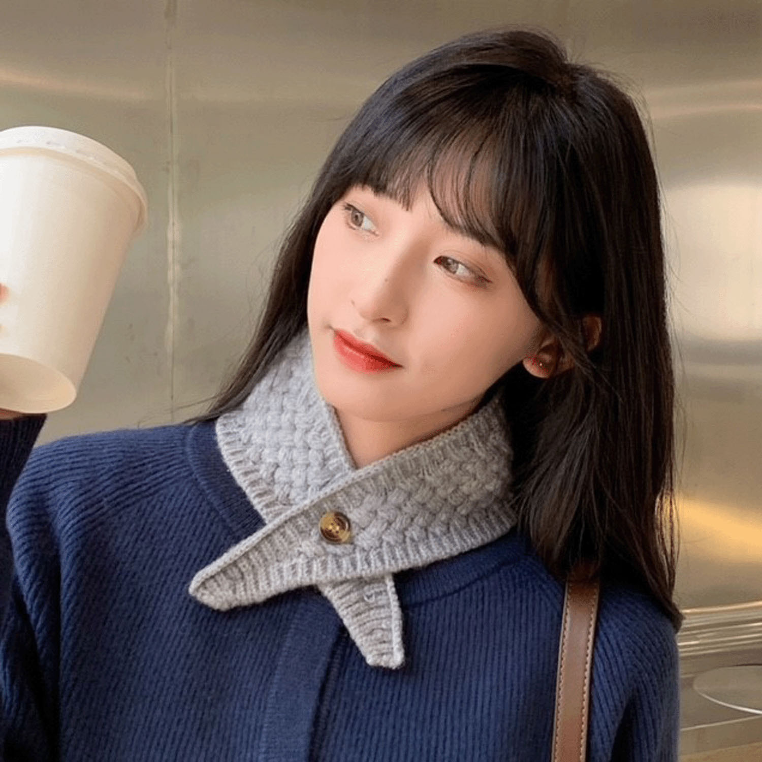 コンパクトニットネック - 画像2