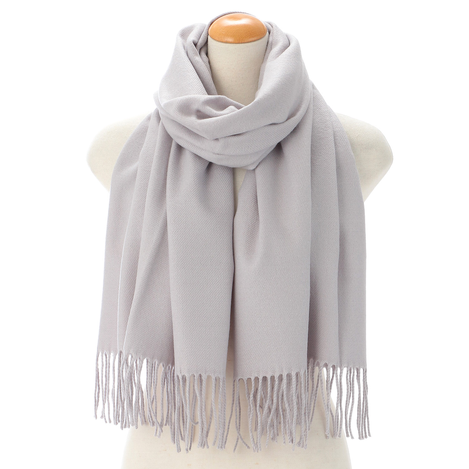 アクリル無地ストール - 画像2