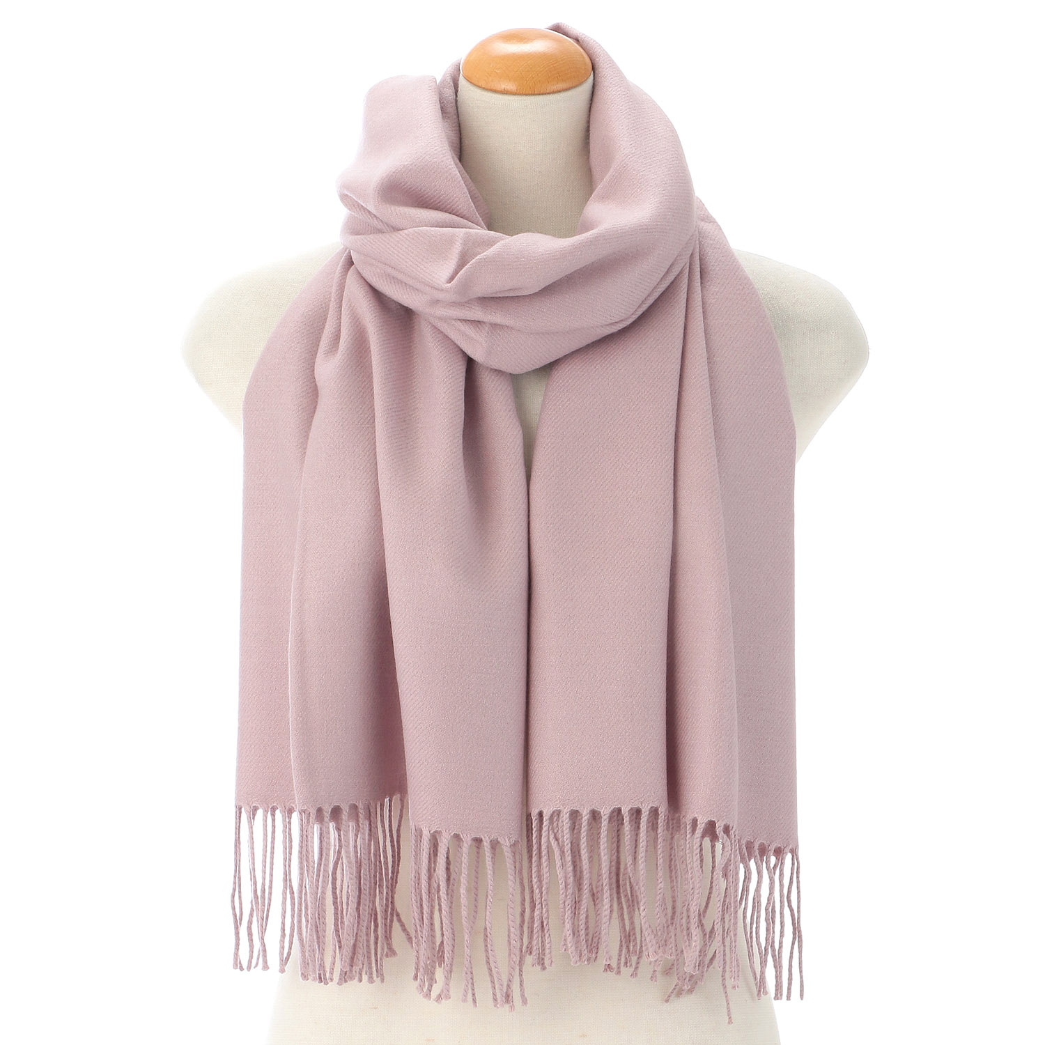 アクリル無地ストール - 画像1