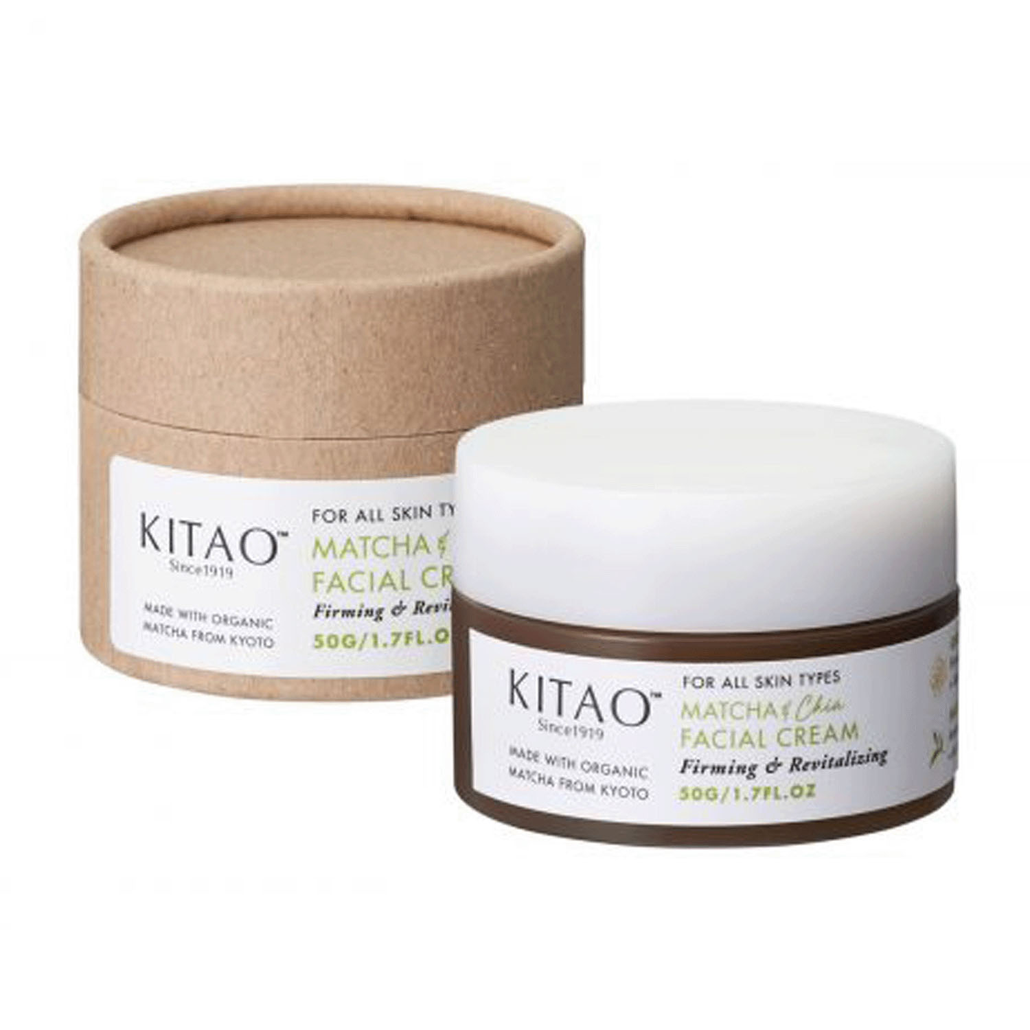 【新商品お試し割引2／26迄】KITAO MATCHAフェイシャルクリーム - 画像1
