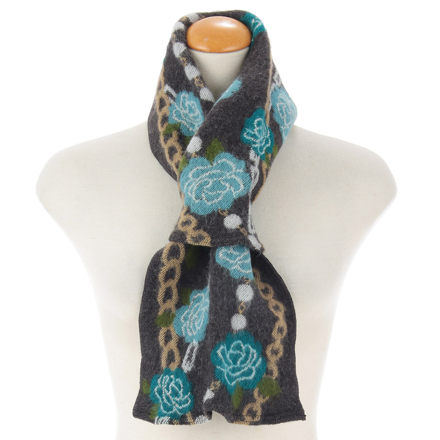 ラシクモア チェーンローズ プチマフラ－ - 画像1