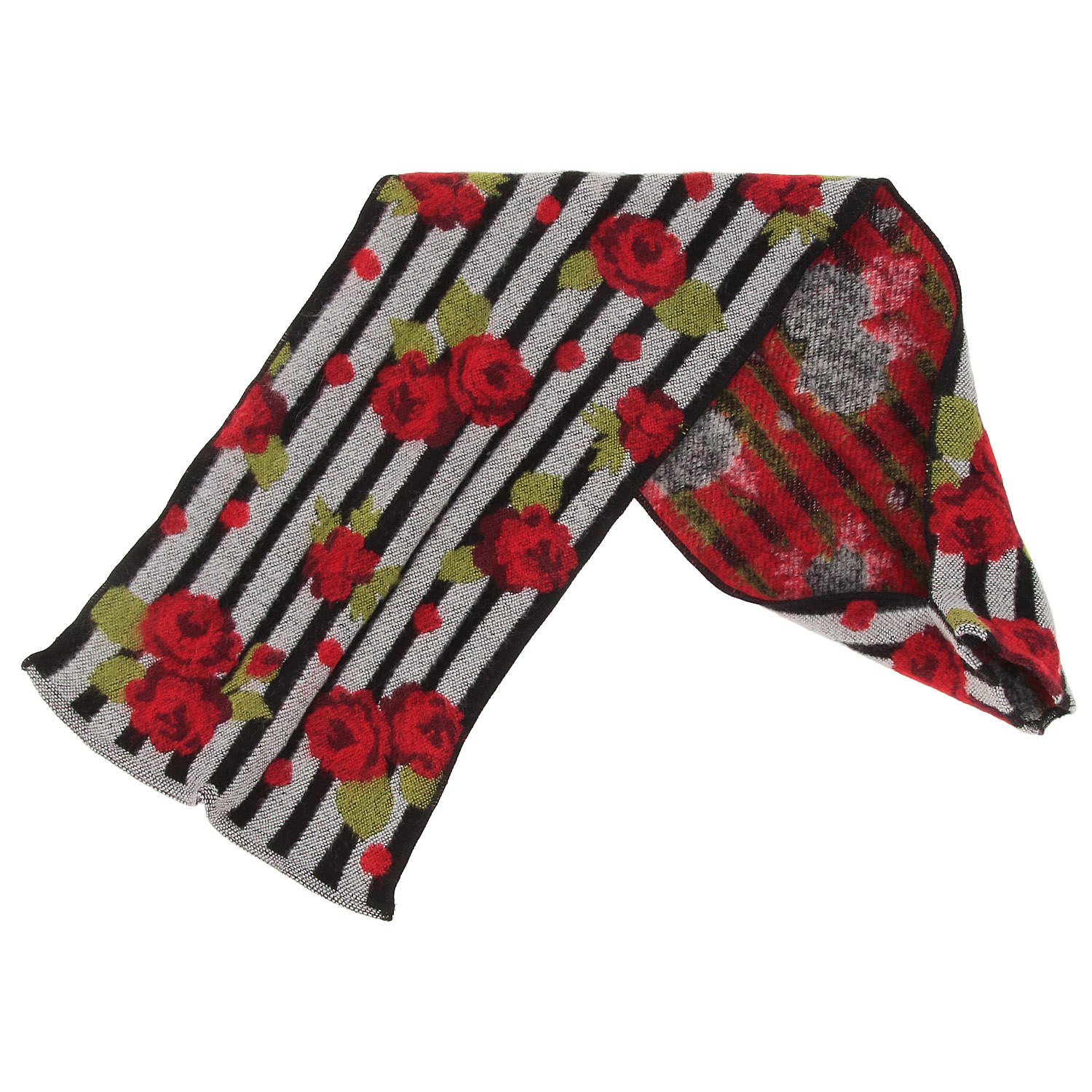 ラシクモア ストライプローズ プチマフラー - 画像3