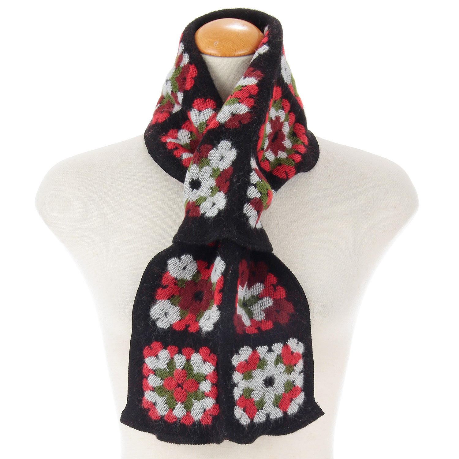 【在庫分のみ終了】ラシクモア クロッシェ プチマフラー - 画像1