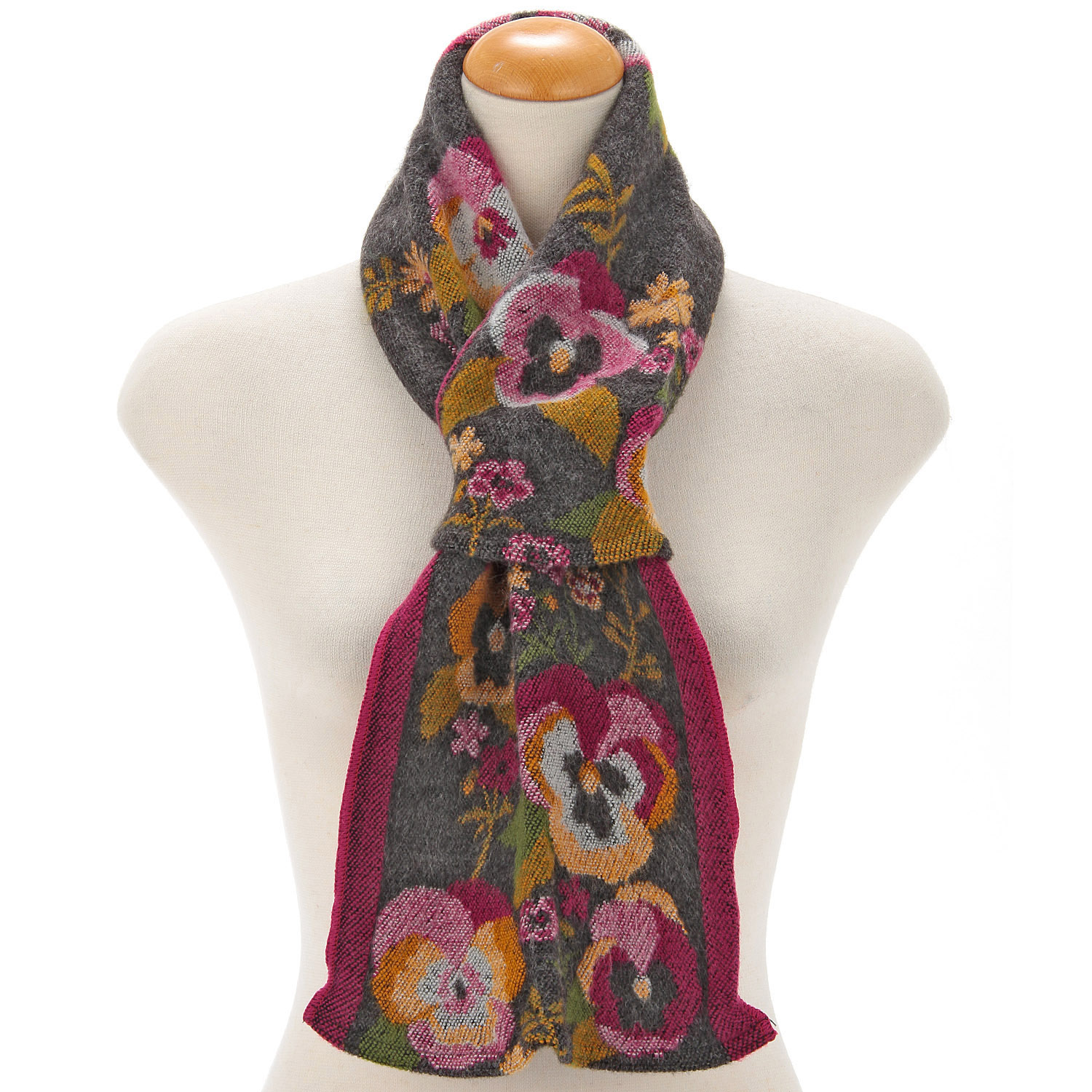 ラシクモア パンジープチマフラー - 画像1