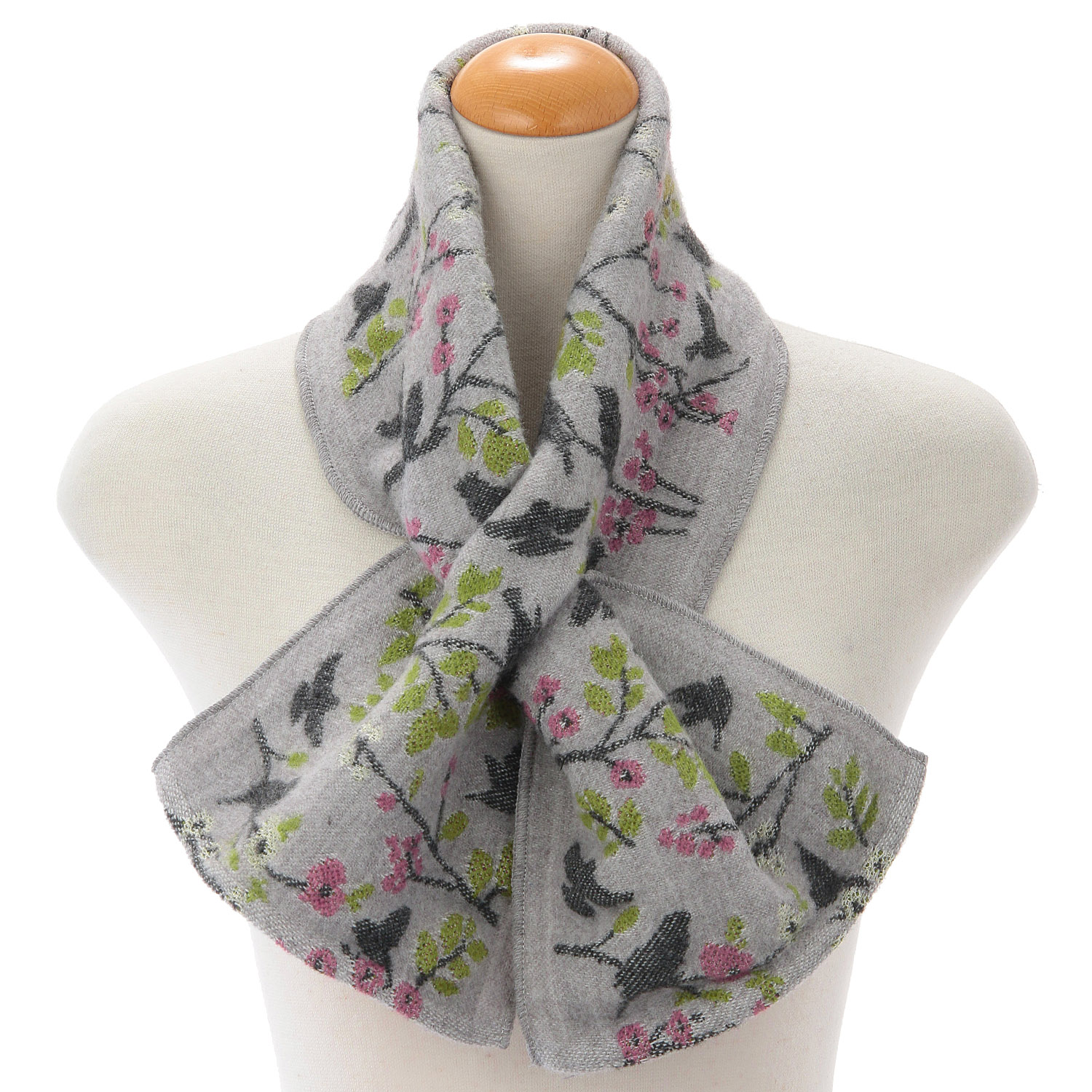 ラシクモア ツリーバードクロスマフラー