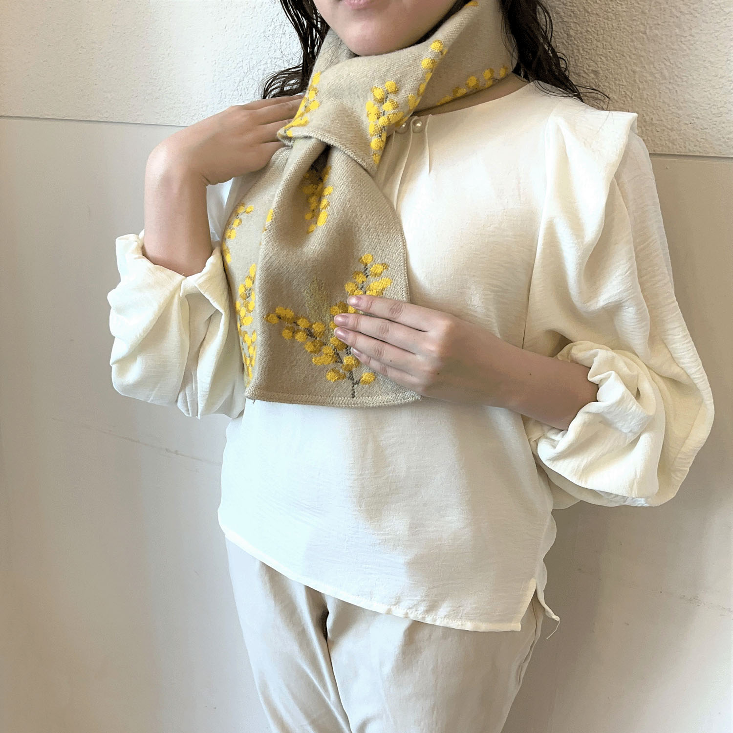 ラシクモア ミモザプチマフラー - 画像5