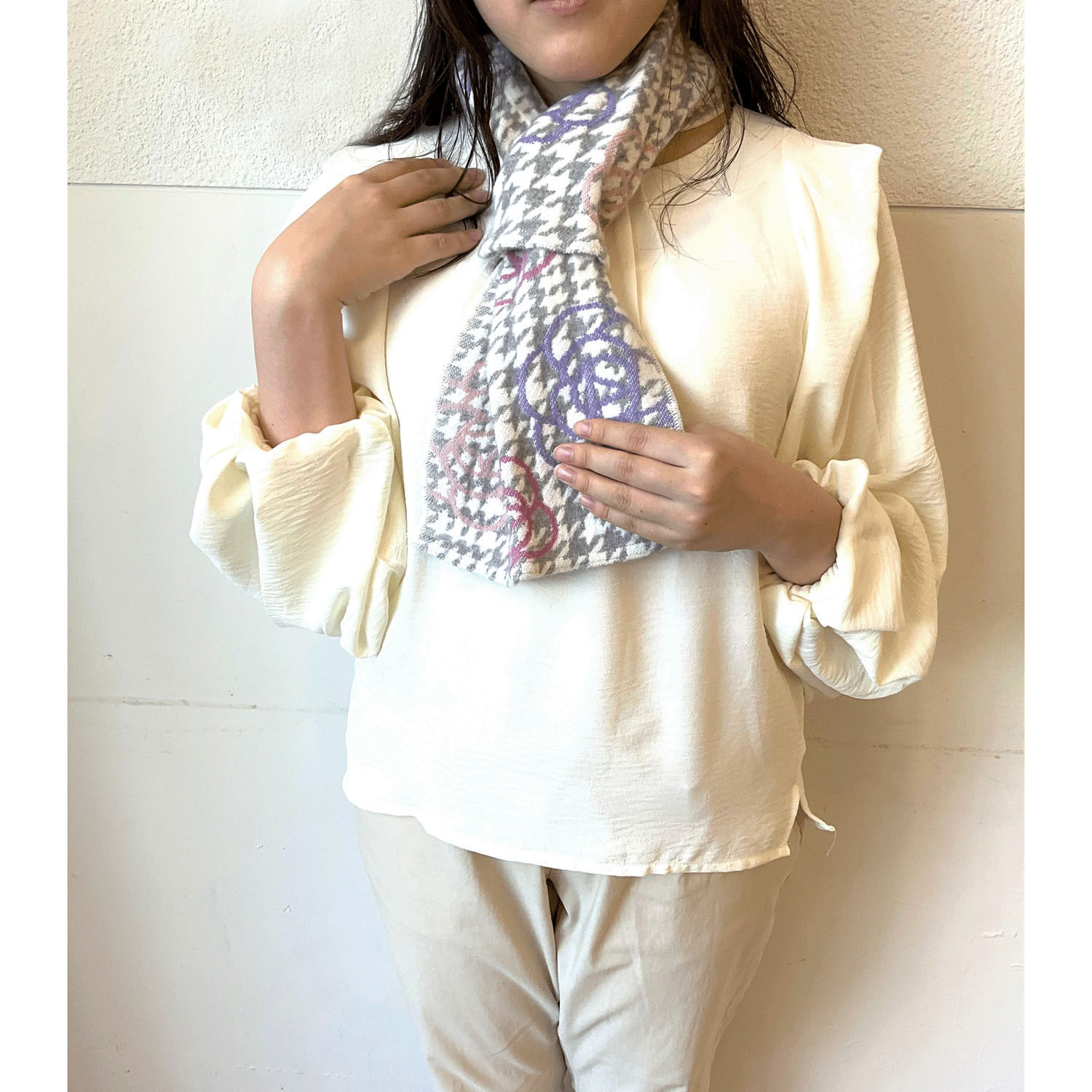 ラシクモア カメリアプチマフラー - 画像2