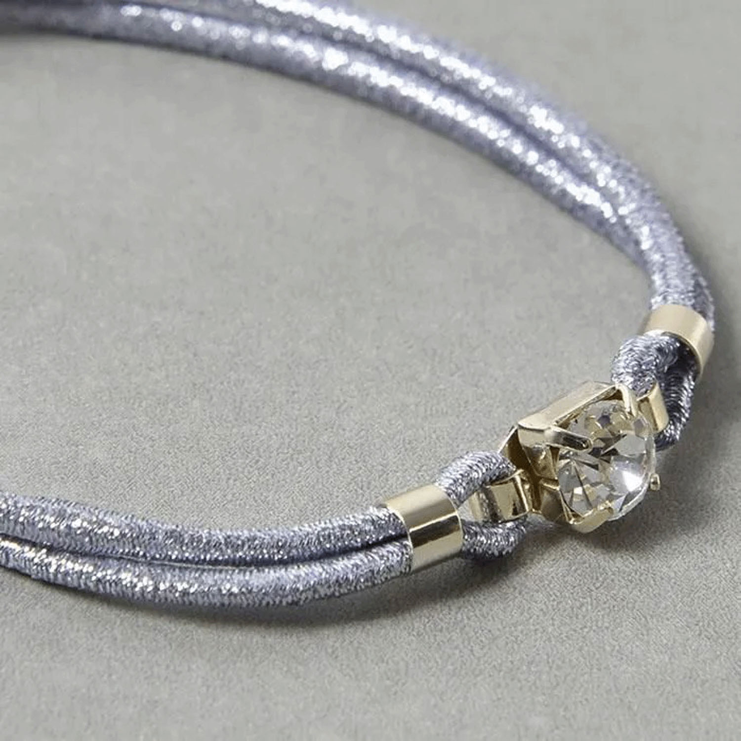 【シルバーは在庫限りで終了】静電気軽減ヘアブレス ビジュー付き - 画像7