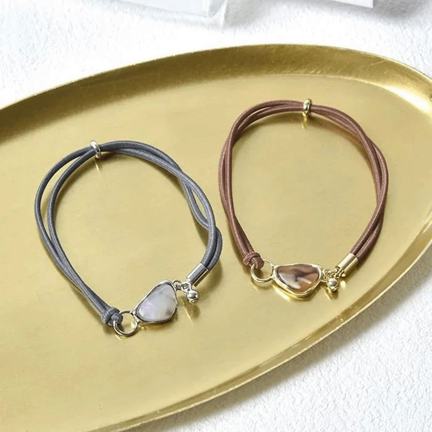 静電気軽減ヘアブレスレット ニュアンスアセチ - 画像2