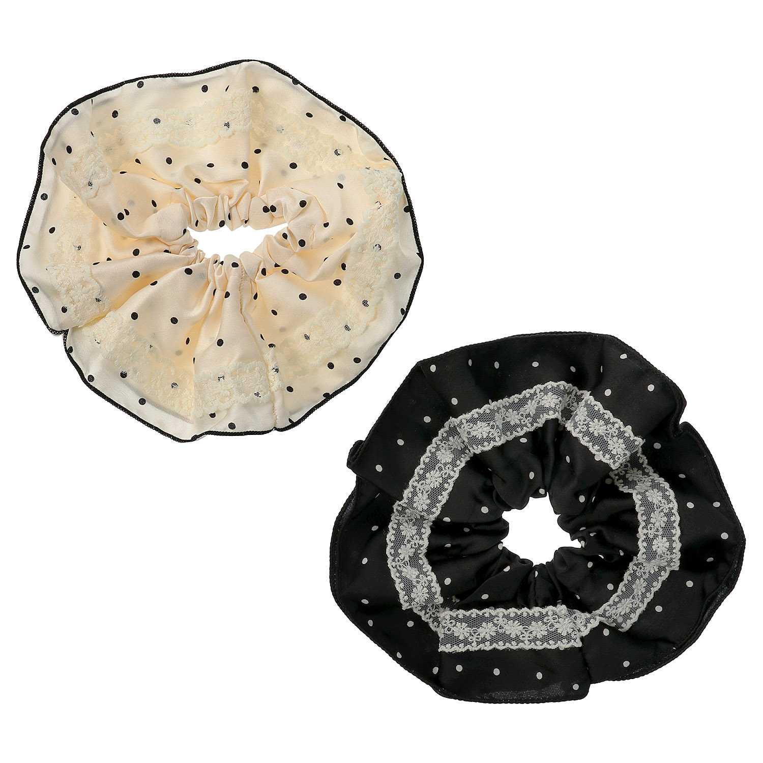 ドットレース付きビッグシュシュ