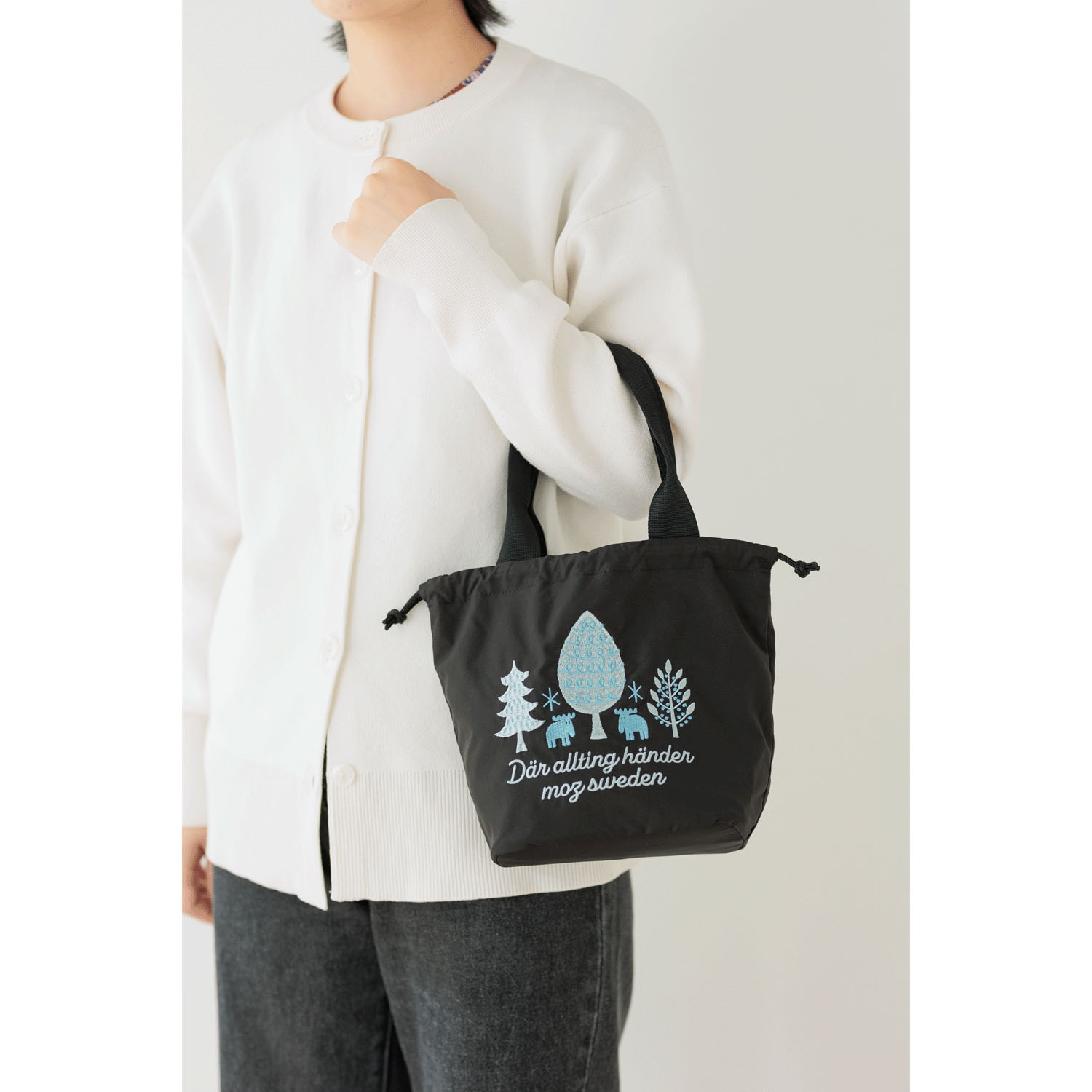 moz刺繍トートバッグ M - 画像4