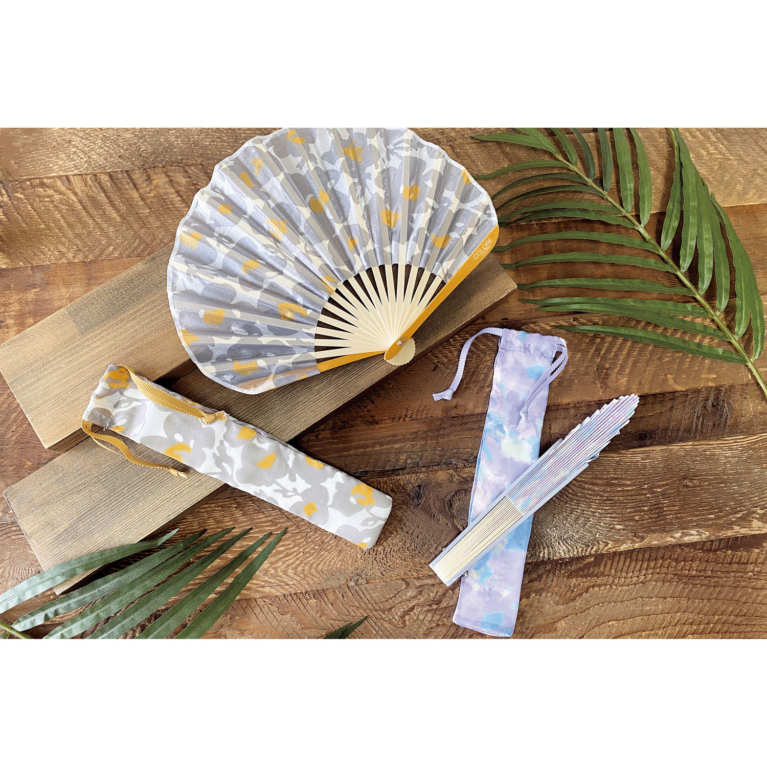 CL シアー×ラメ扇子 - 画像7