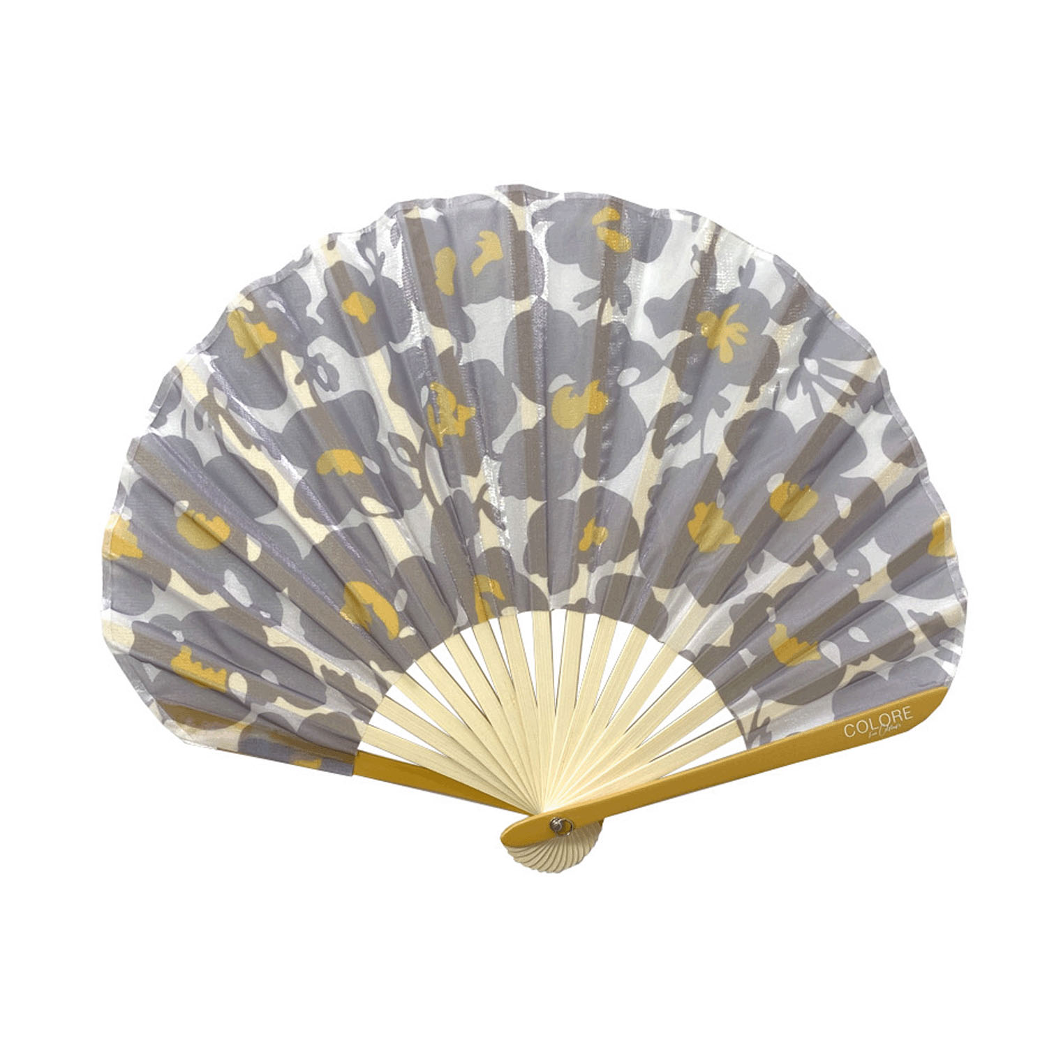 CL シアー×ラメ扇子 - 画像1