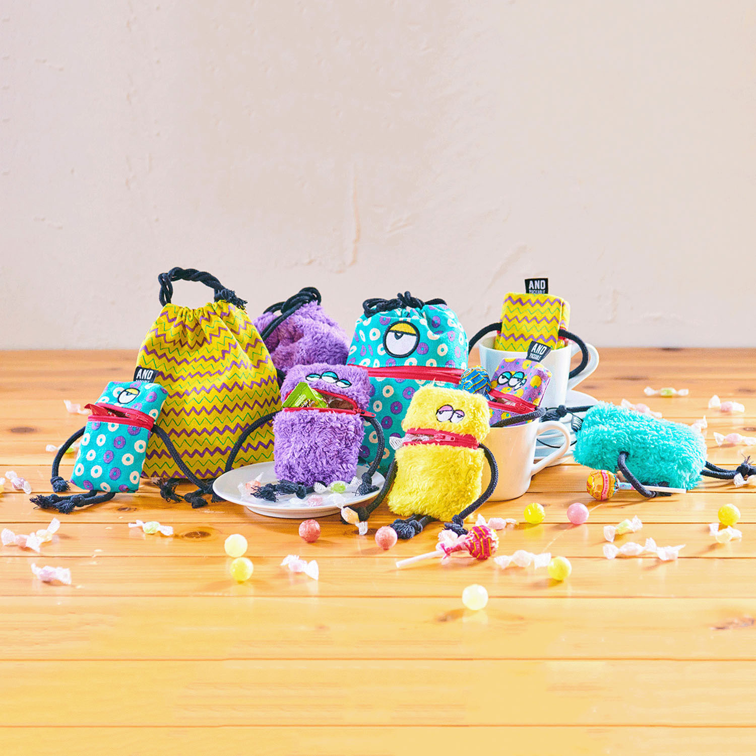 ミニポーチ キャンディモンスター - 画像2