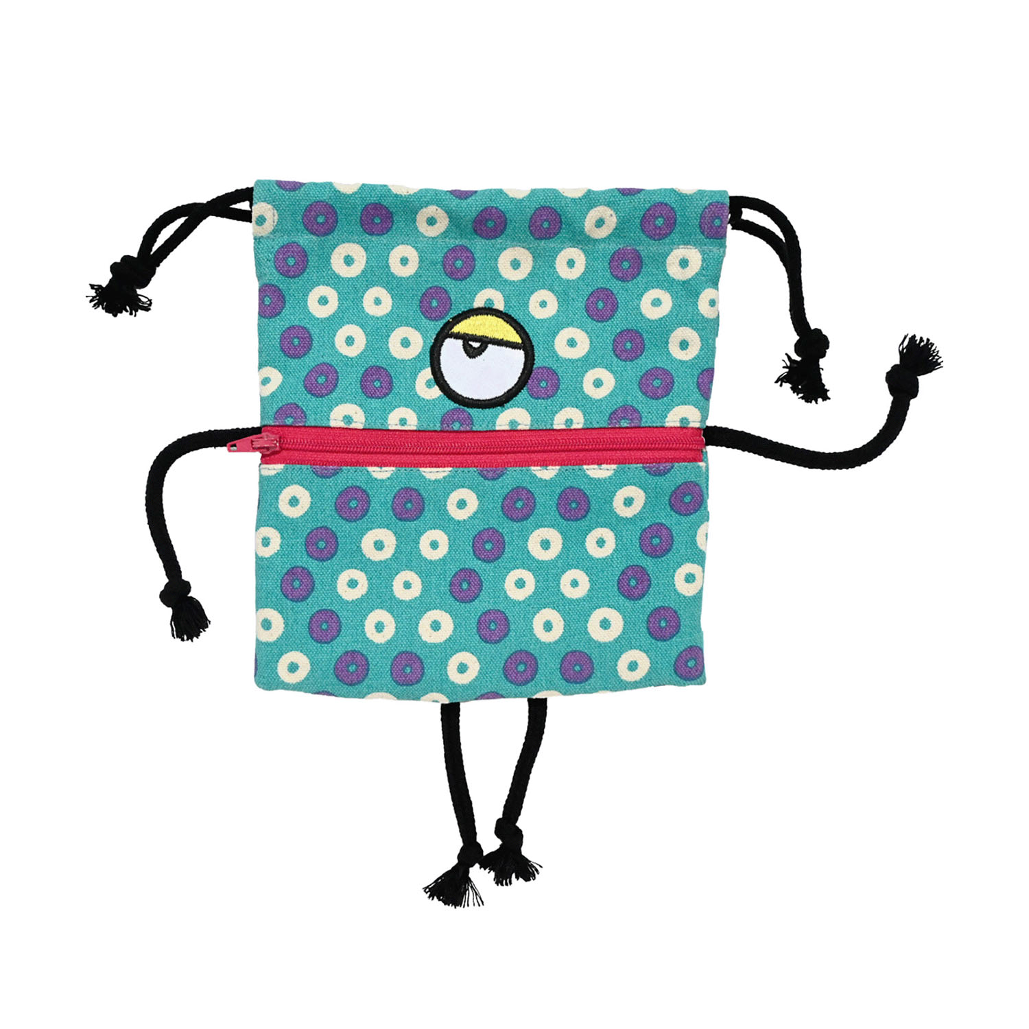 ジッパー巾着ポーチ キャンディモンスター - 画像5