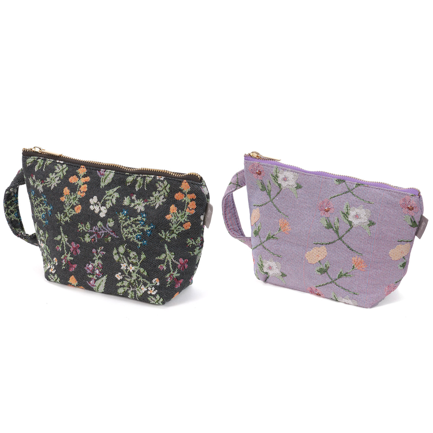 ジャガード ポーチ