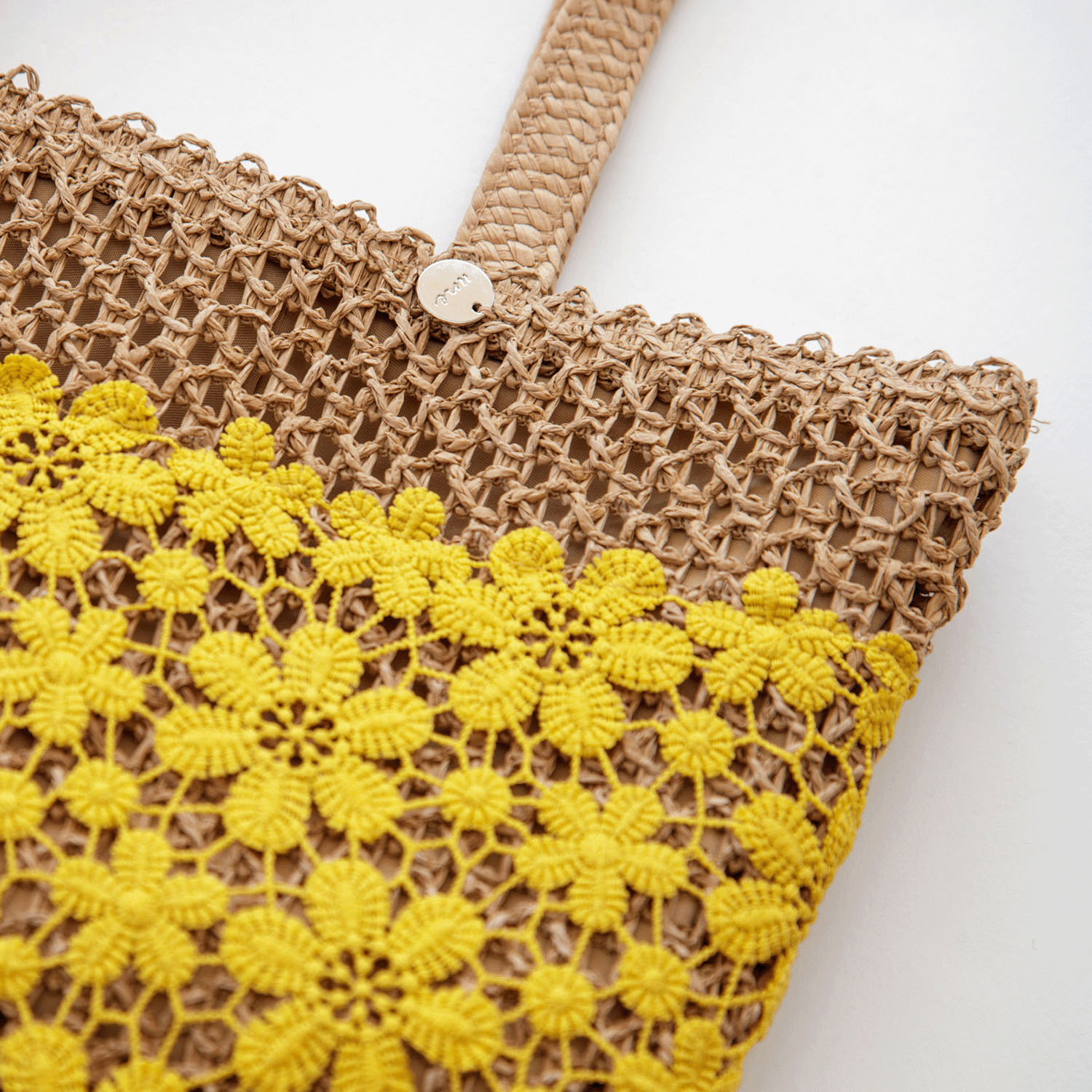 パレル トートバッグ 花レース - 画像7