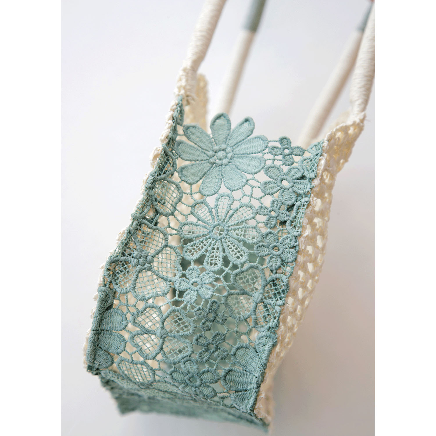 ロンフローラ トートバッグ 丸レース - 画像21