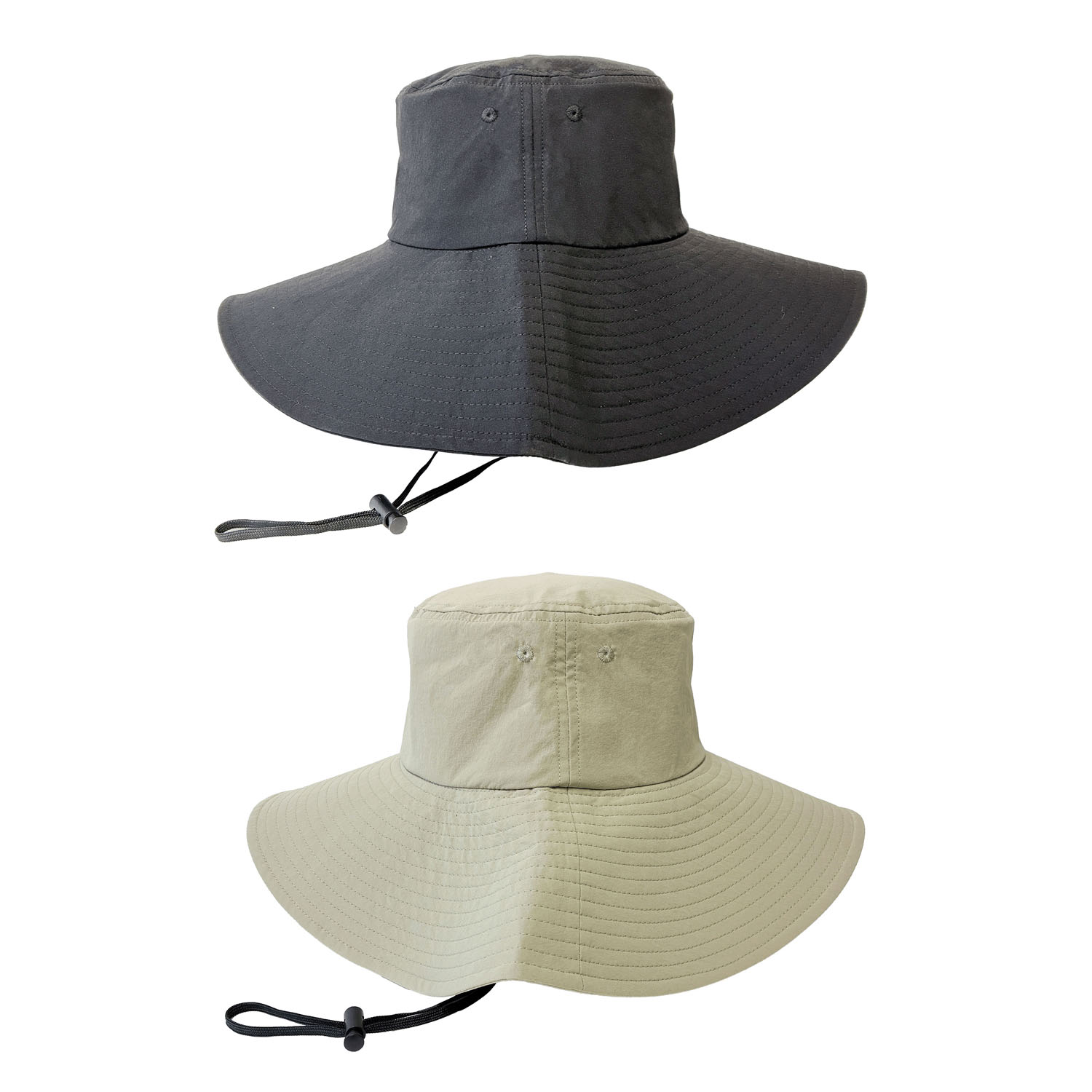 CZ UV畳めるツバ広ハット