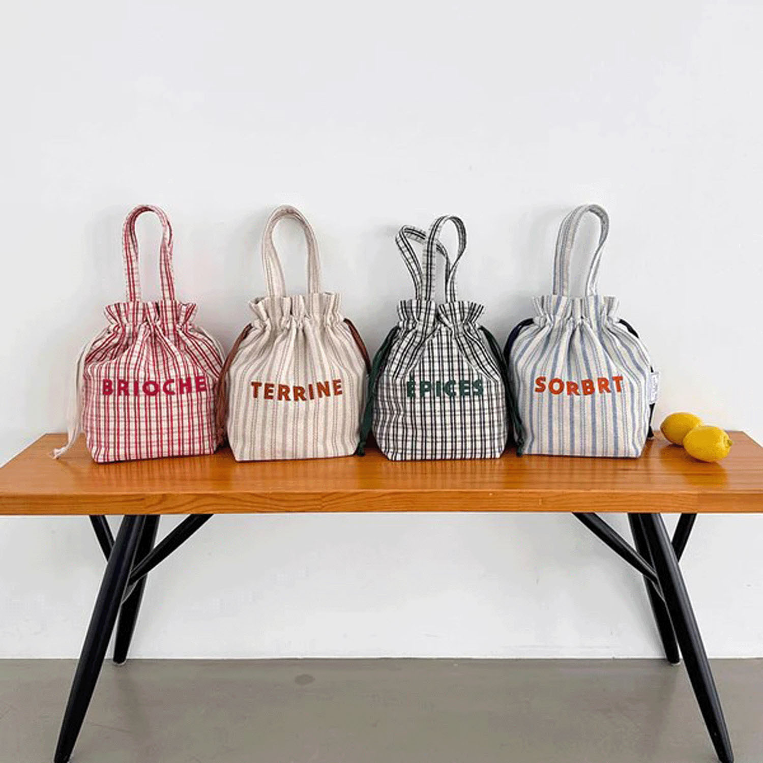 フレンチエピスリークール巾着トート【15、33番メーカー終了】 - 画像1