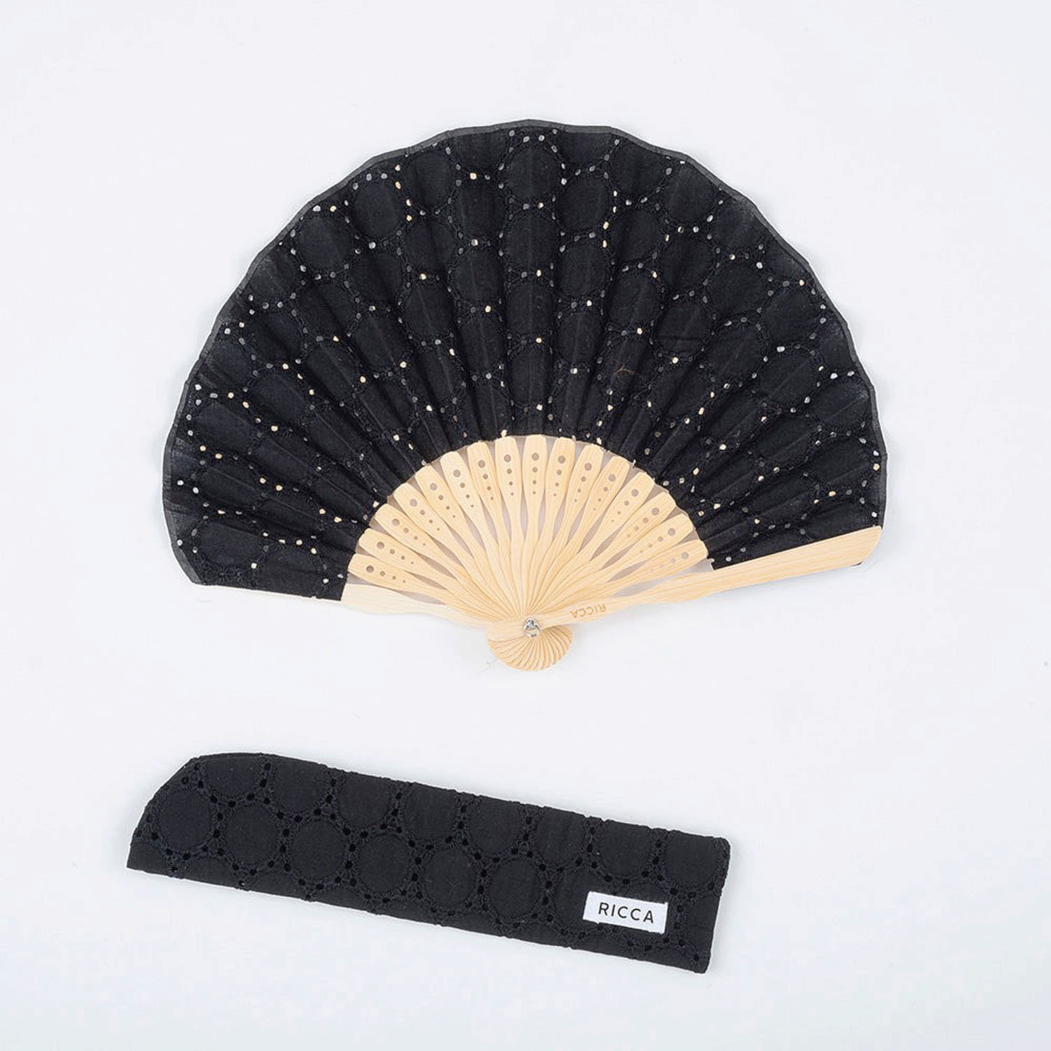 ラフィーネ 扇子 - 画像4