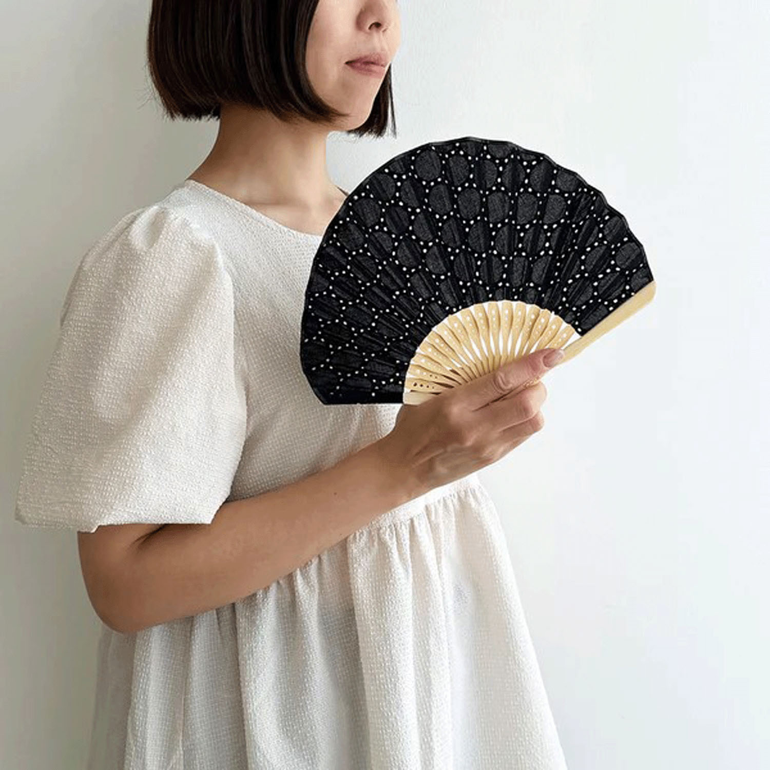 ラフィーネ 扇子 - 画像6