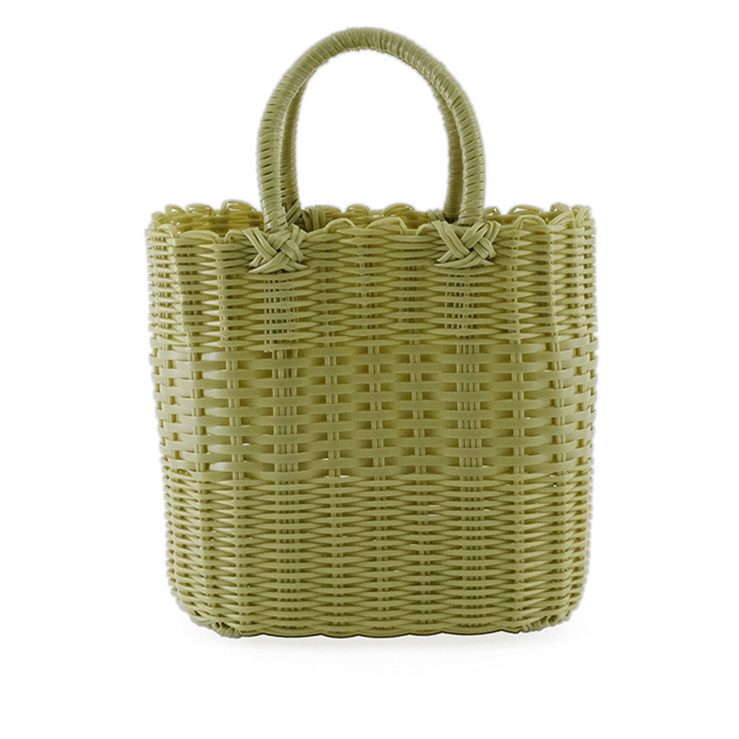 ニュアンスカラーが楽しめる カラーオーバルバッグ - 画像4