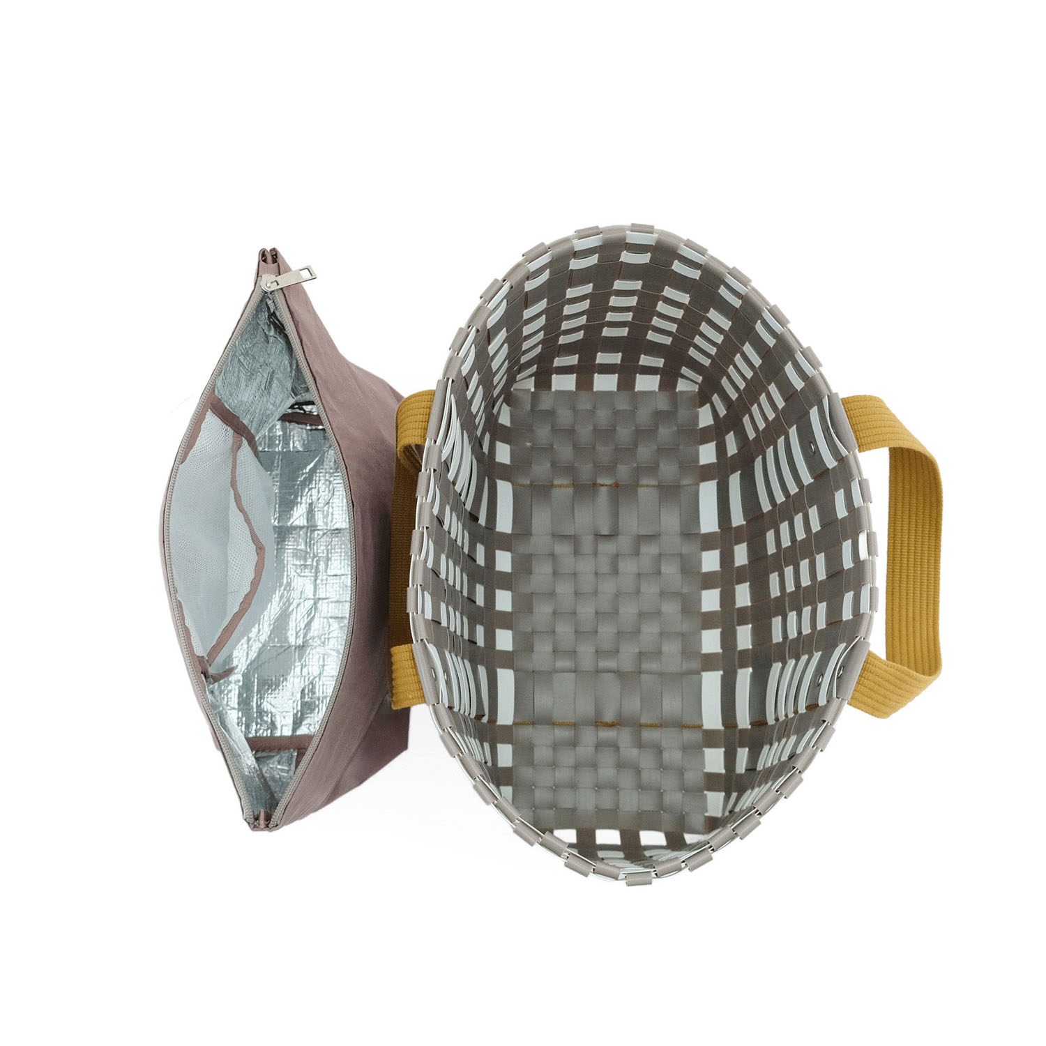 大人ピクニックに持って行きたい保冷ポーチ付きバッグS - 画像6